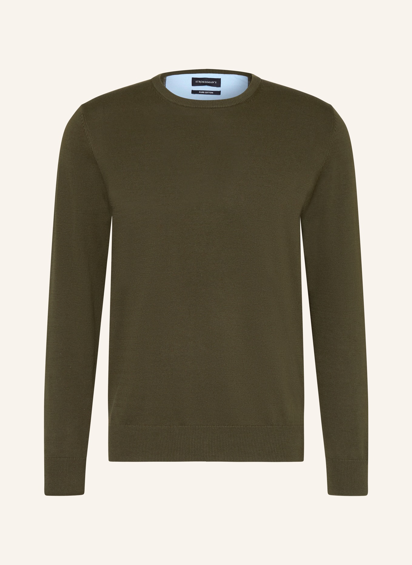 STROKESMAN'S sweater: DARK GREEN