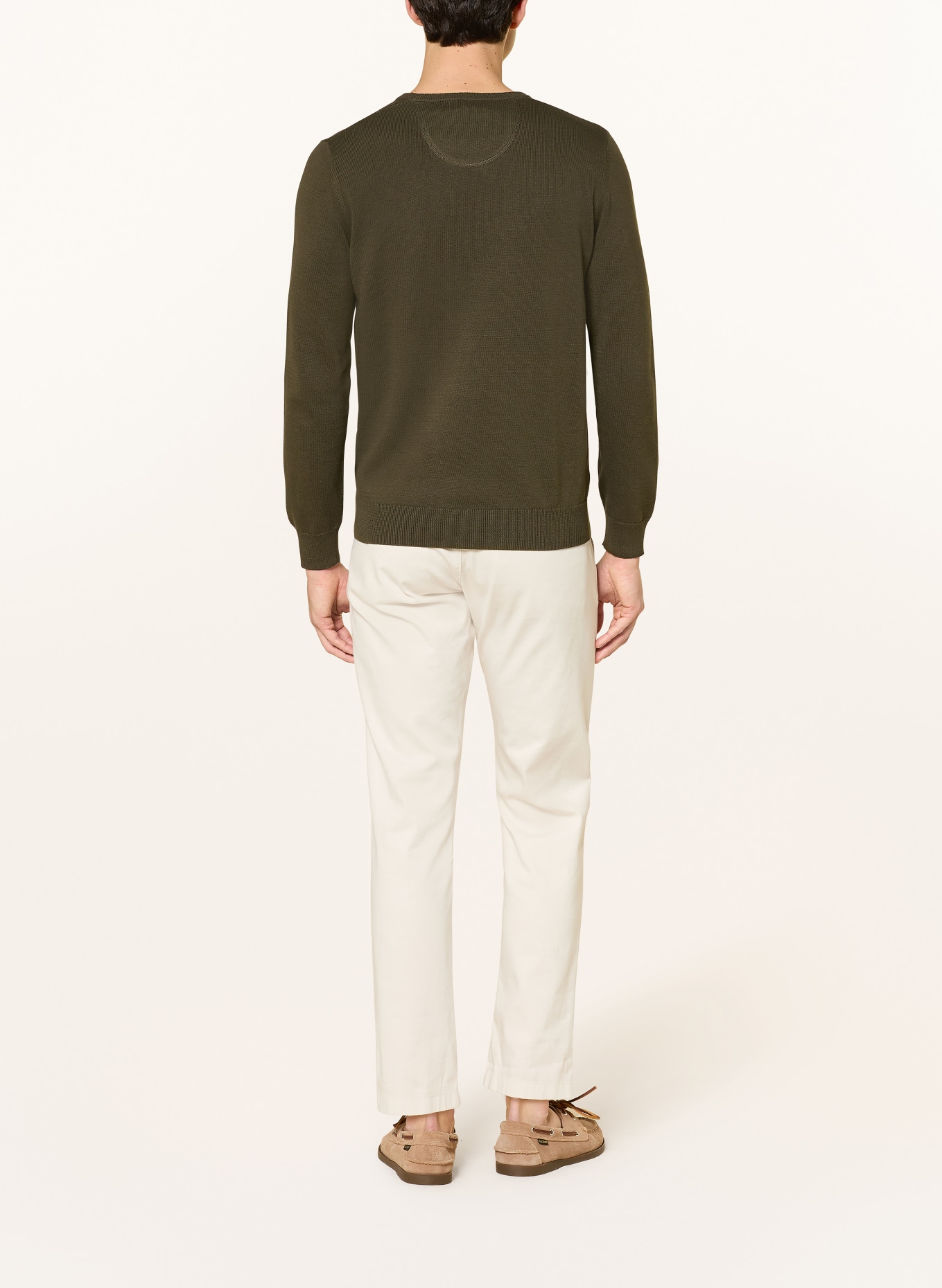 STROKESMAN'S sweater: DARK GREEN