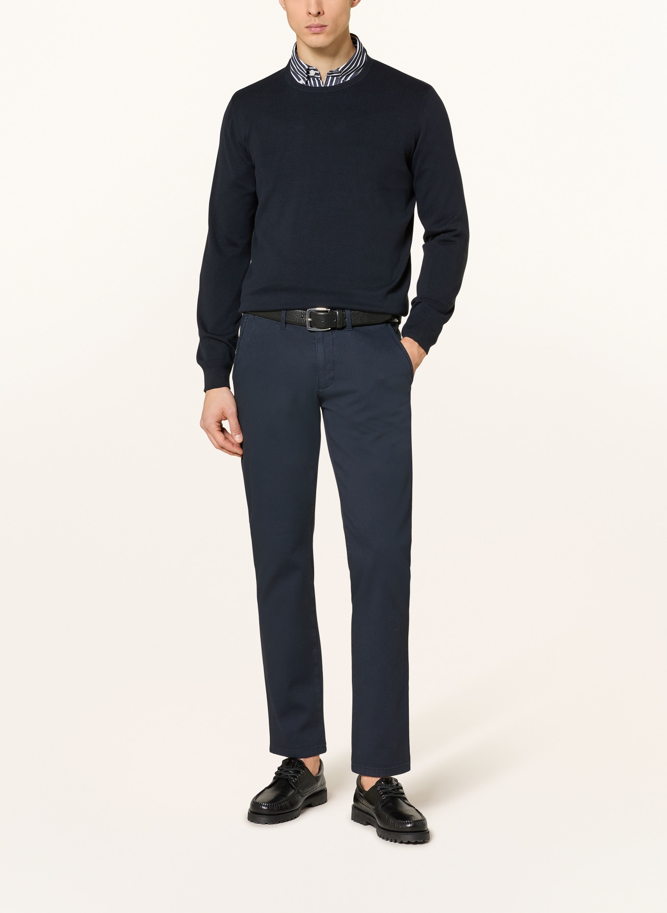 STROKESMAN'S sweater: DARK BLUE