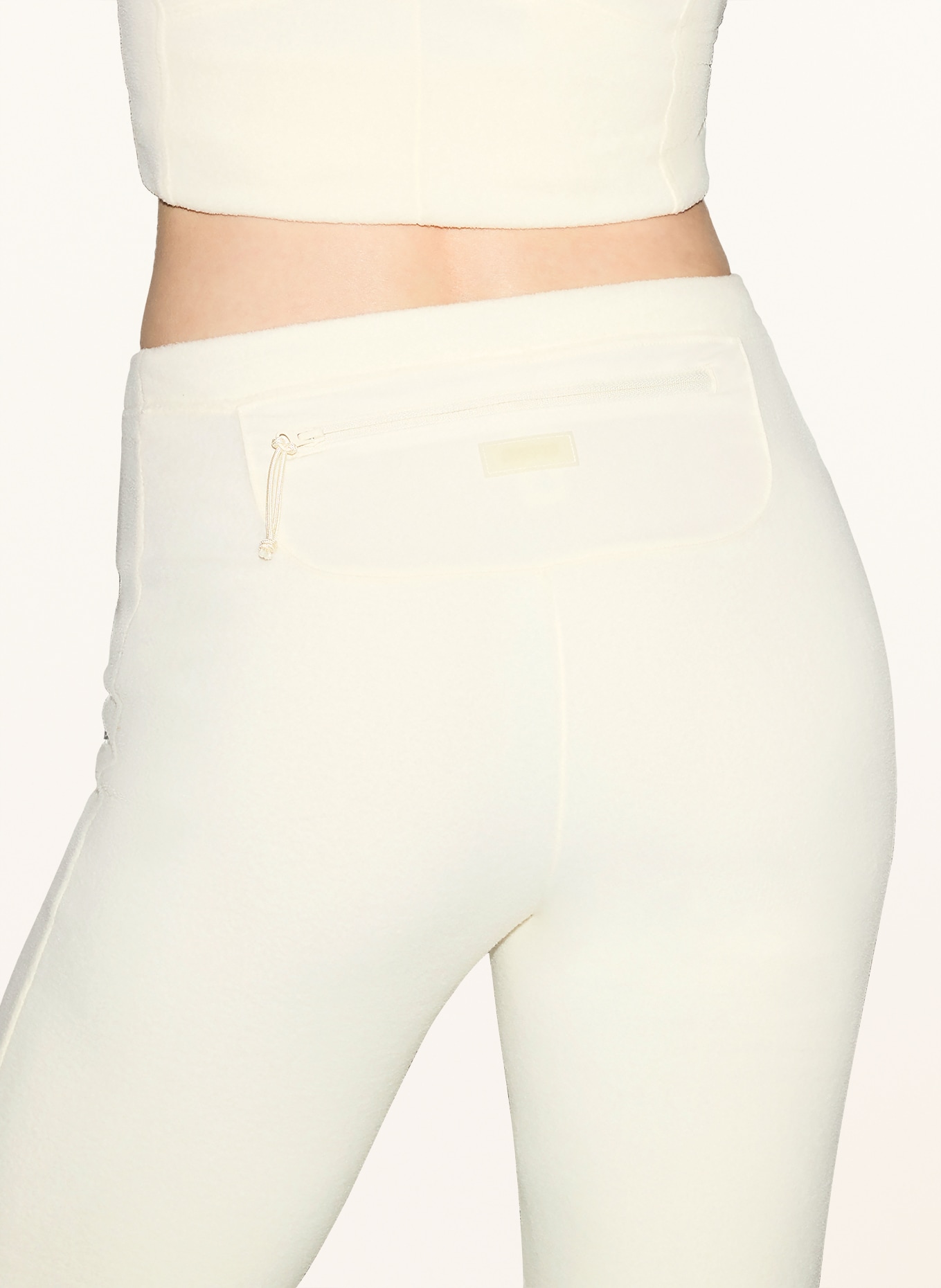 SKIMS Lounge kalhoty FLEECE LOUNGE z fleece: ECRU