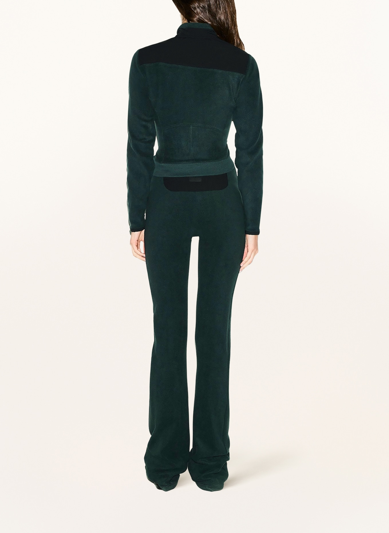 SKIMS Lounge fleece jacket FLEECE LOUNGE: DARK TEAL