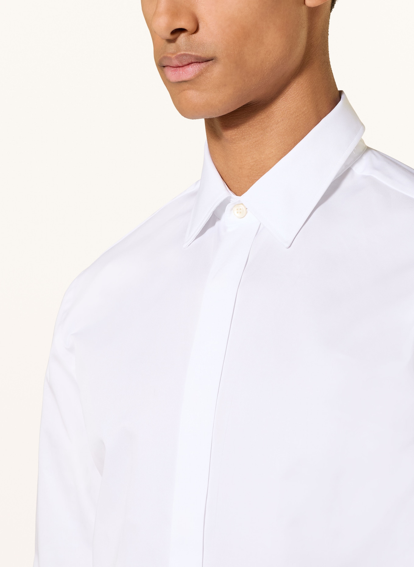 TIGER OF SWEDEN Hemd ADLEY Slim Fit: WEISS