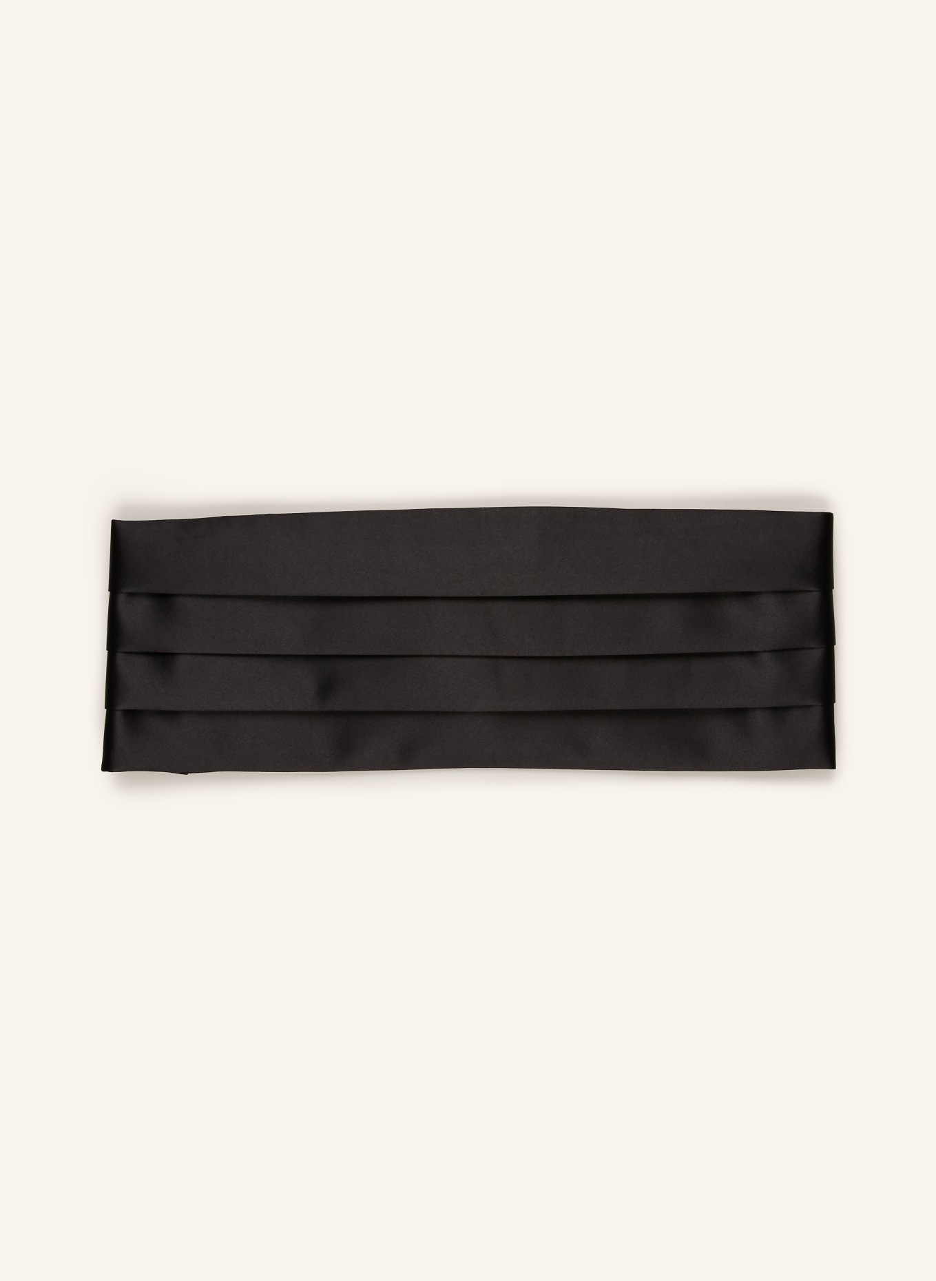 TIGER OF SWEDEN cummerbund: BLACK