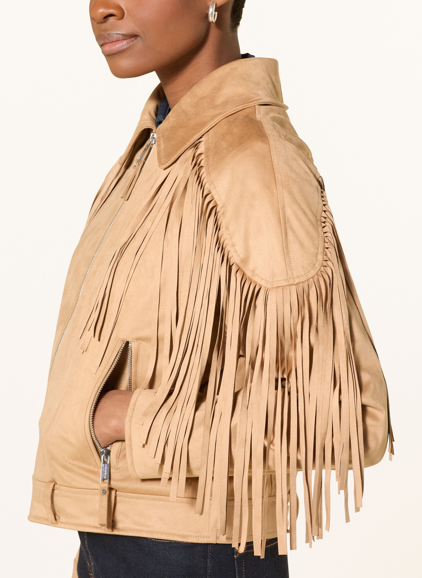 RINO & PELLE Bunda RAVENNA v koženém vzhledu: KOŇAKOVÁ