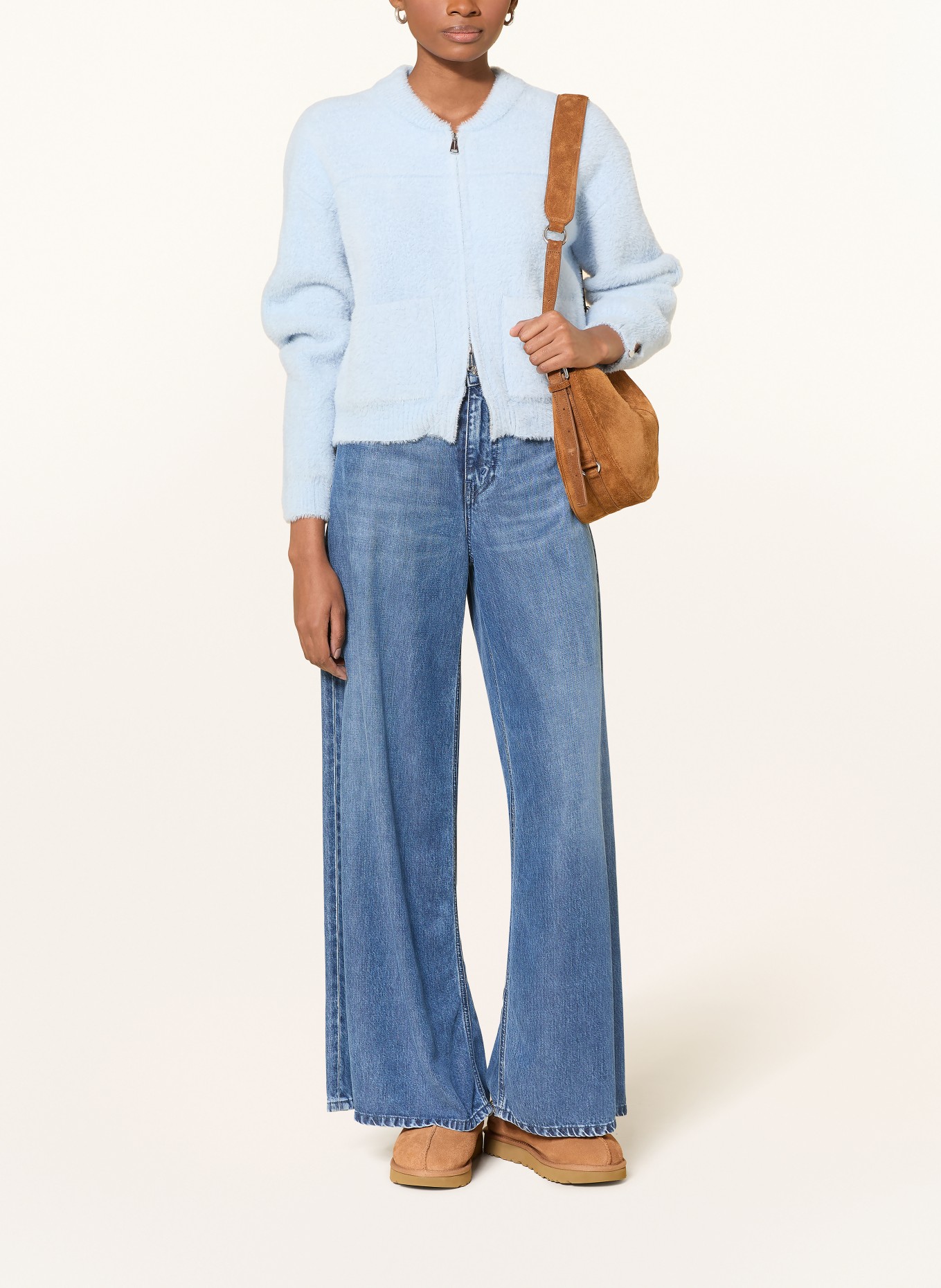 RINO & PELLE Cardigan BENTO: BLEU CLAIR