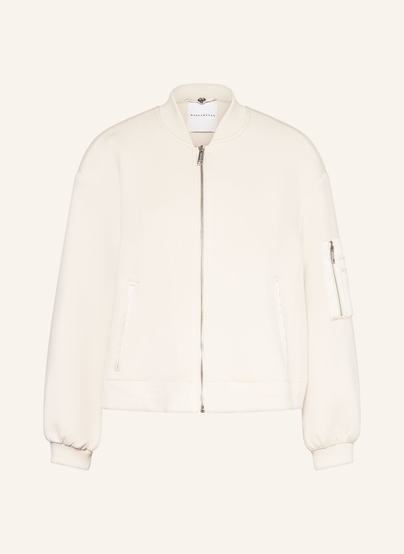 RINO & PELLE NOON blouson jacket: LIGHT GRAY