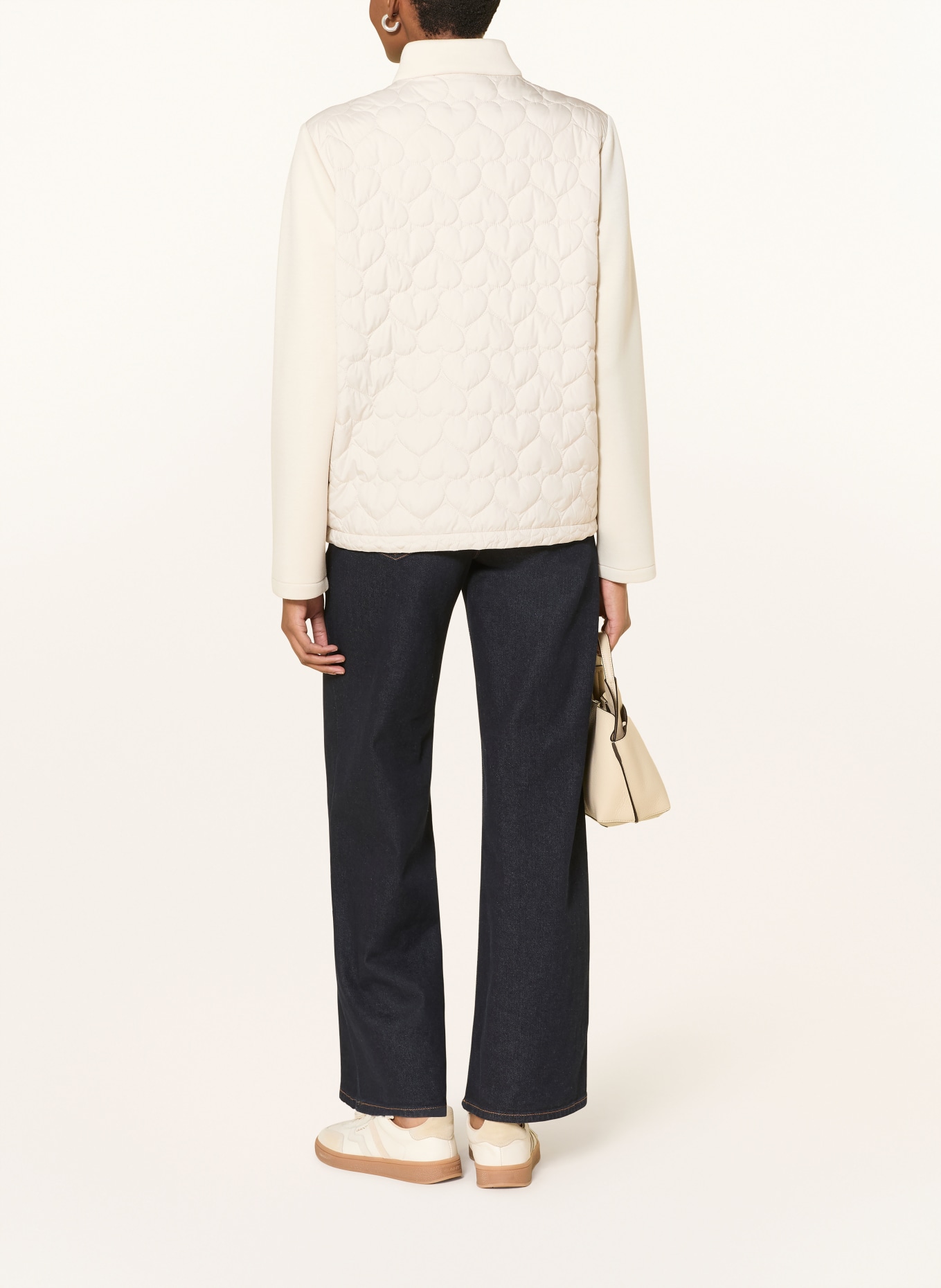 RINO & PELLE Steppjcke ANGELA v kombinaci materiálů: SVĚTLE HNĚDÁ