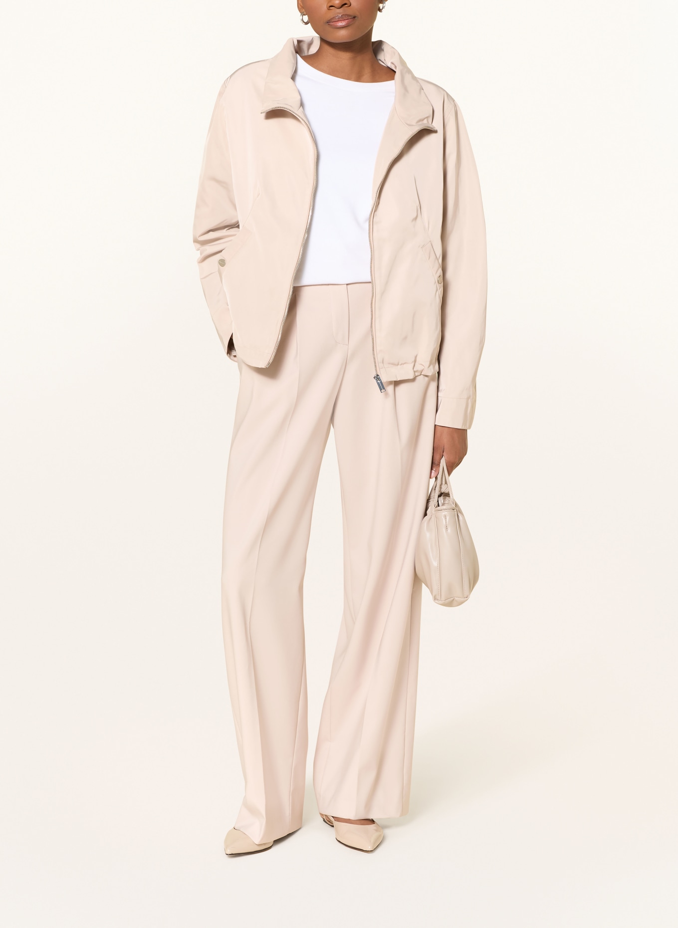 RINO & PELLE Sako XINA ze saténu: ČERNOŠEDÁ