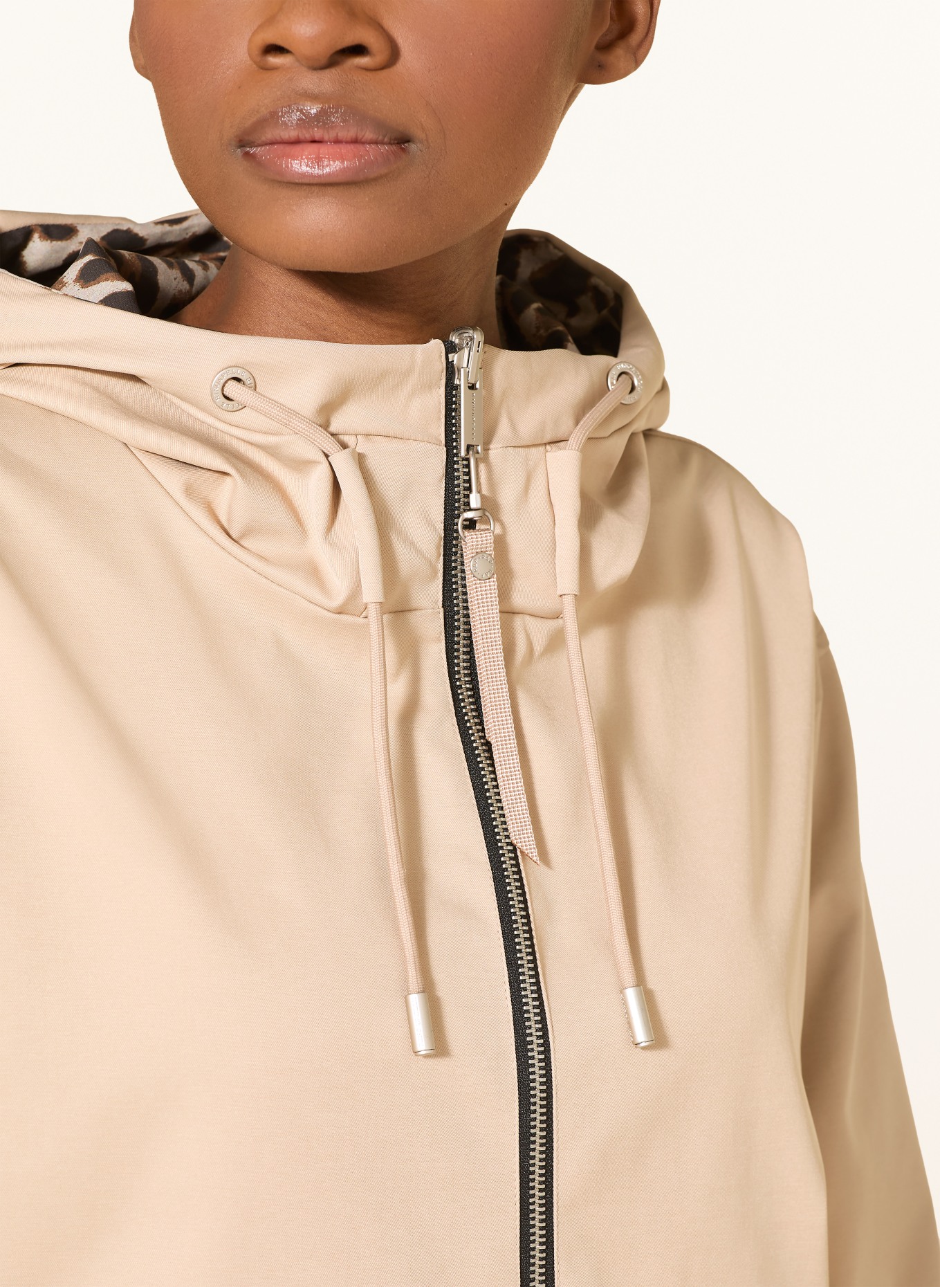 RINO & PELLE Oboustranná bunda FAYLINN: BÉŽOVÁ / HNĚDÁ / ČERNÁ