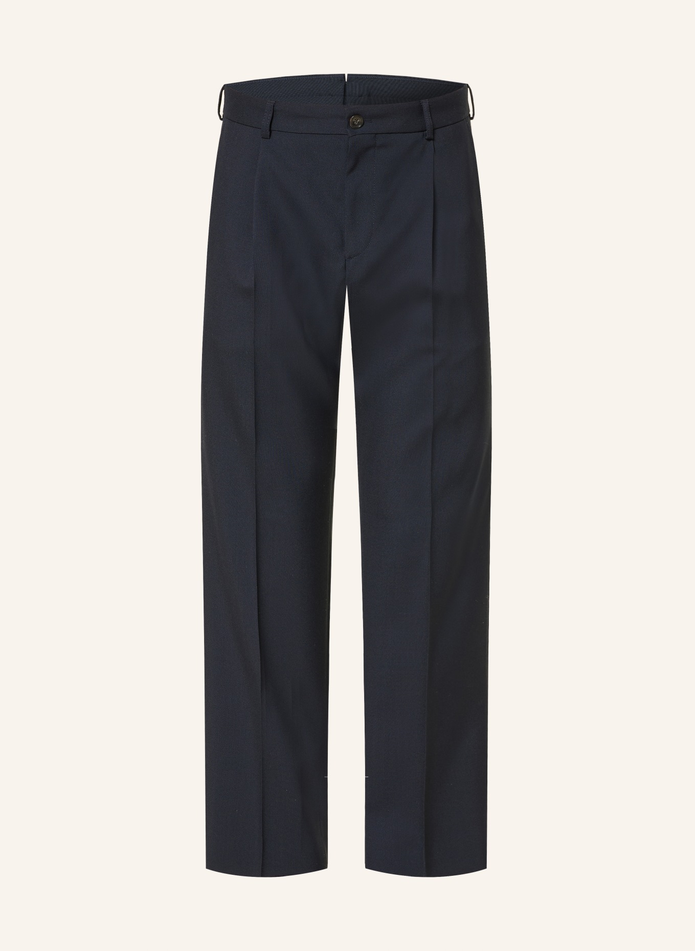 windsor. FRANCOS Regular Fit Chinos: DARK BLUE