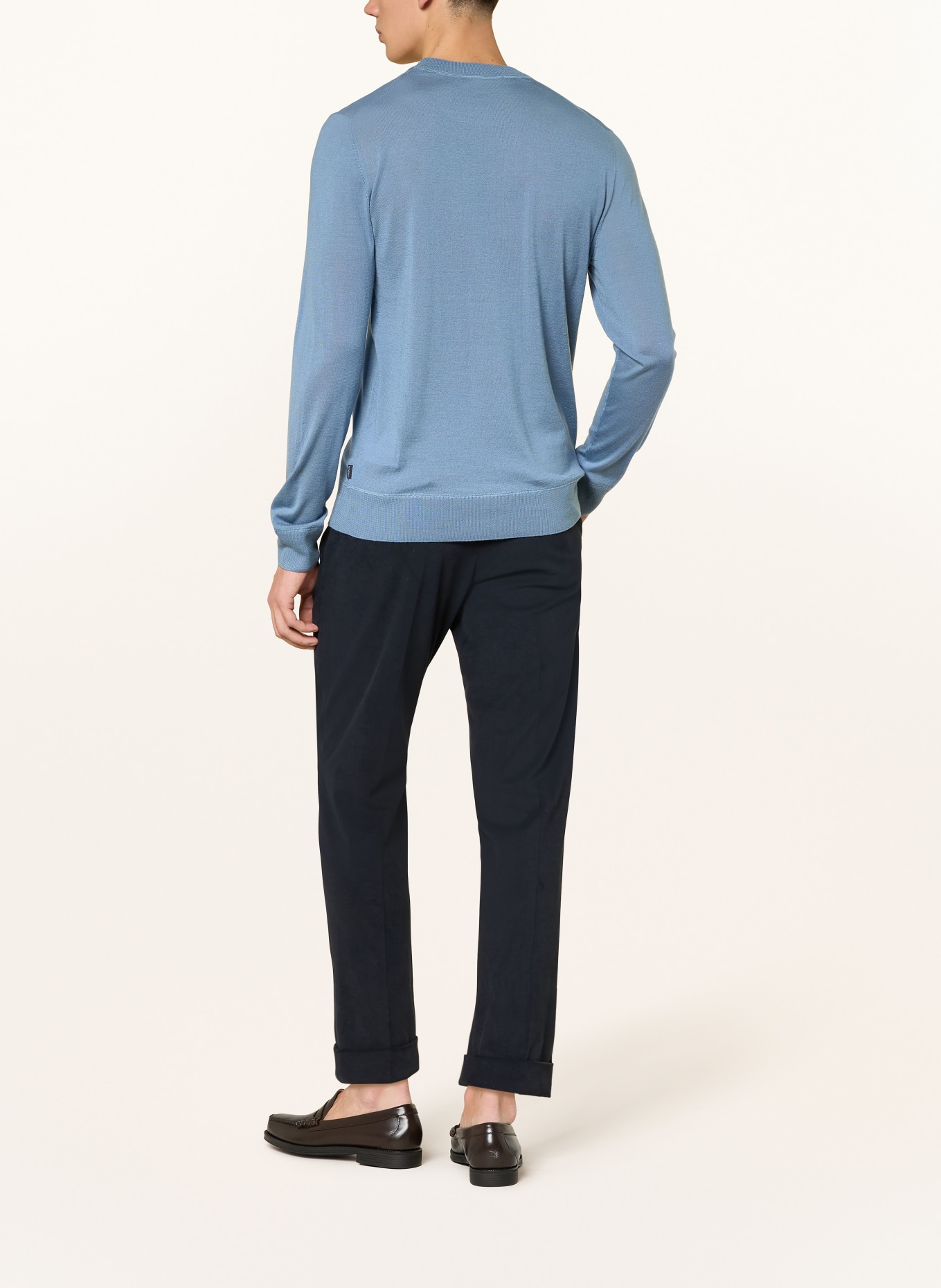 windsor. Pullover NANDO: HELLBLAU