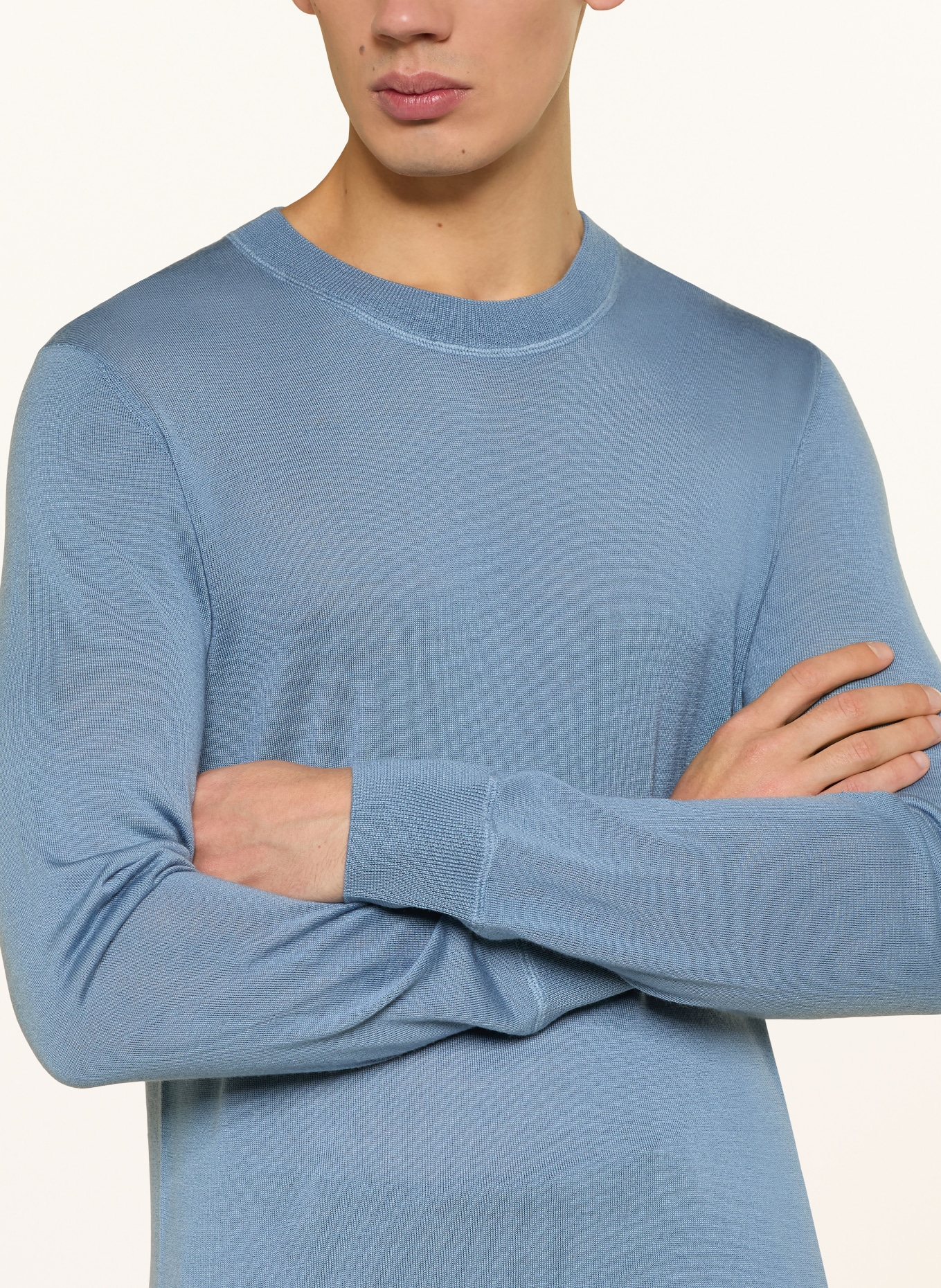 windsor. Pullover NANDO: HELLBLAU