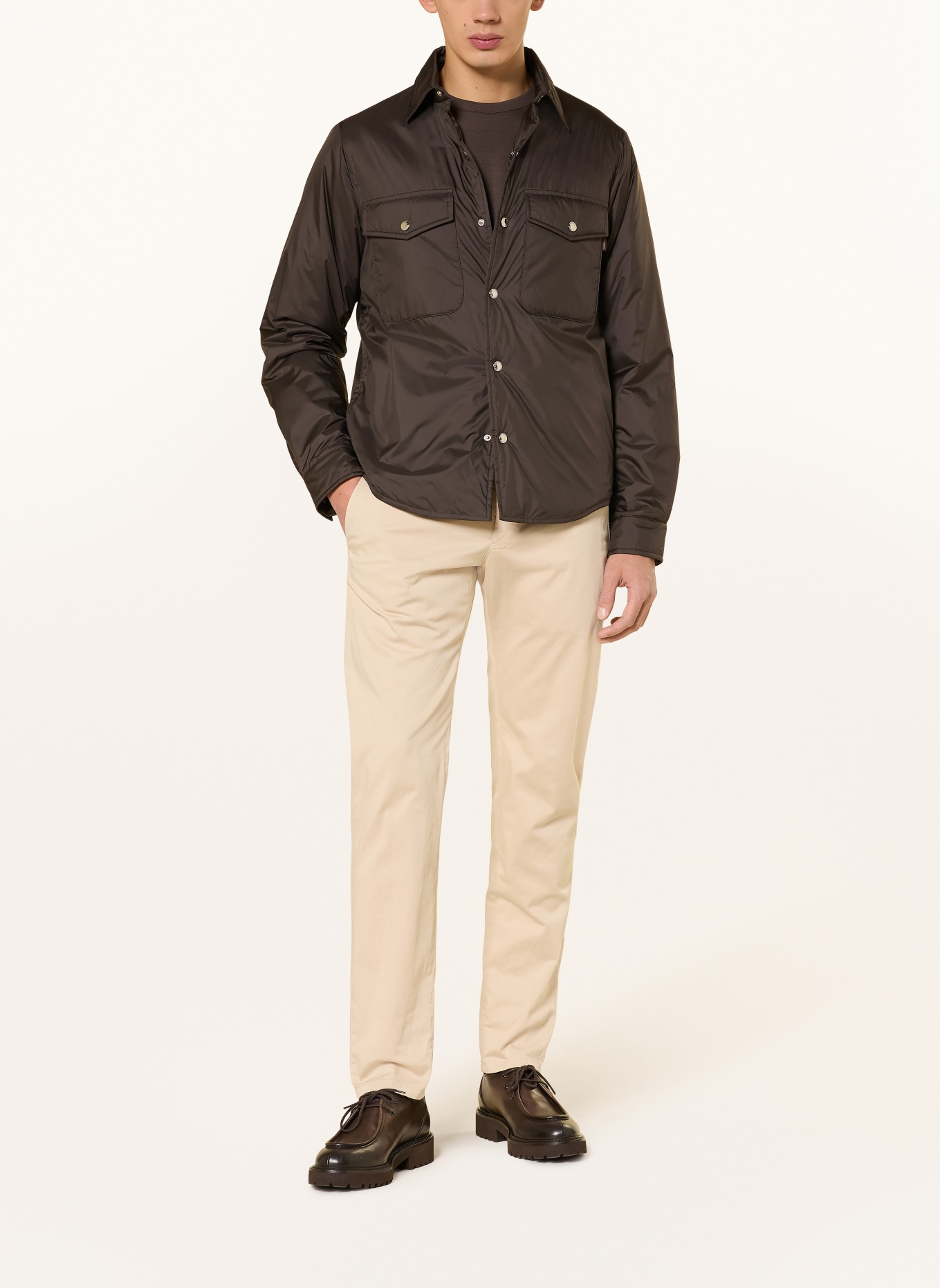 windsor. Jacke PARIDE: DUNKELBRAUN