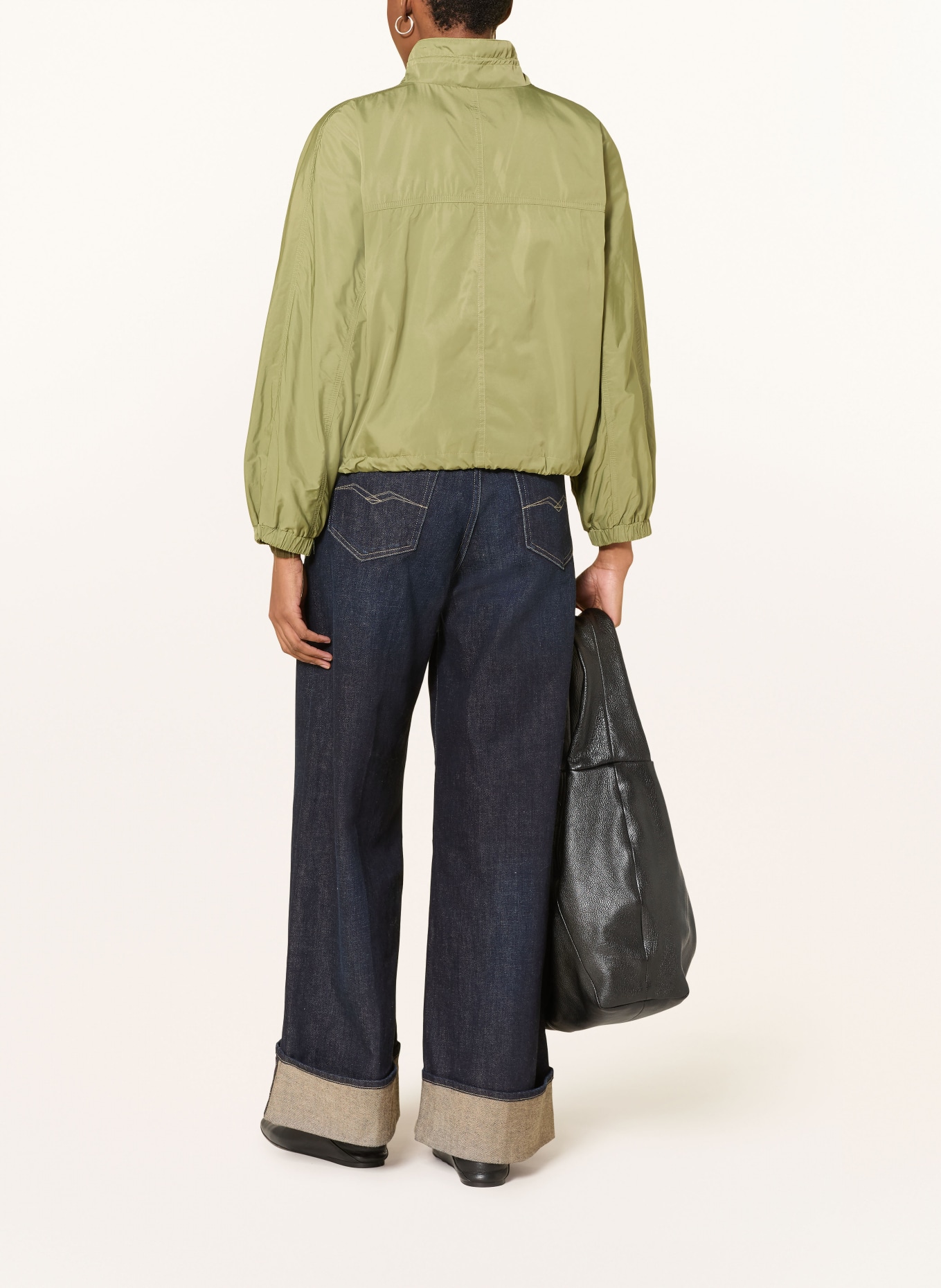 MORE & MORE blouson: GREEN