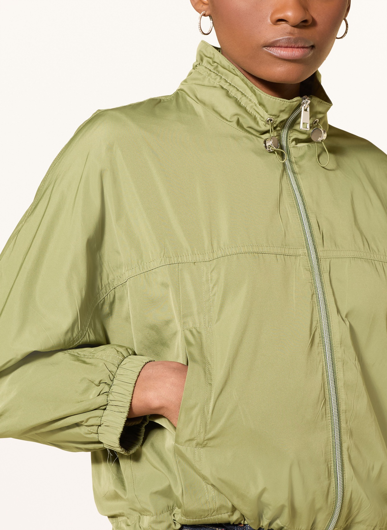 MORE & MORE blouson: GREEN