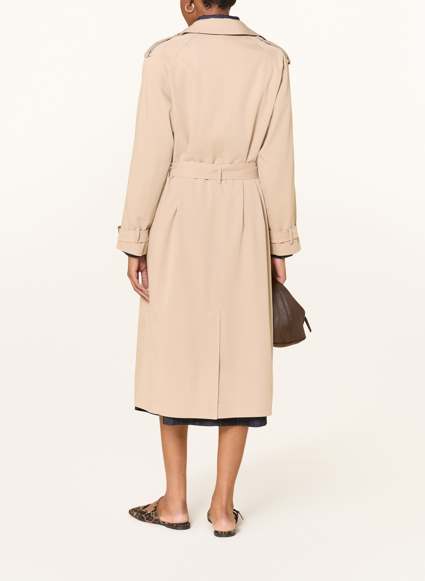 MORE & MORE Trenchcoat: BEIGE