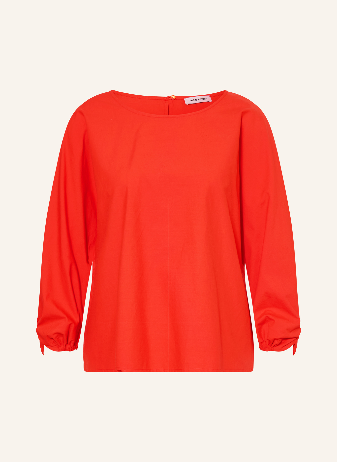 MORE & MORE Blusenshirt mit 3/4-Arm: ROT