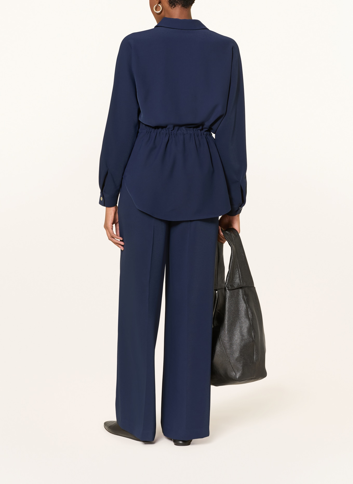 MORE & MORE kalhoty Marlene: TMAVĚ MODRÁ