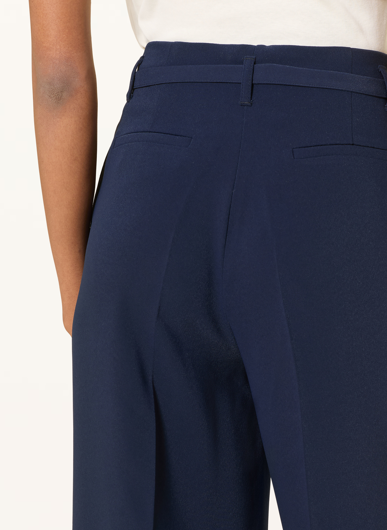 MORE & MORE kalhoty Marlene: TMAVĚ MODRÁ