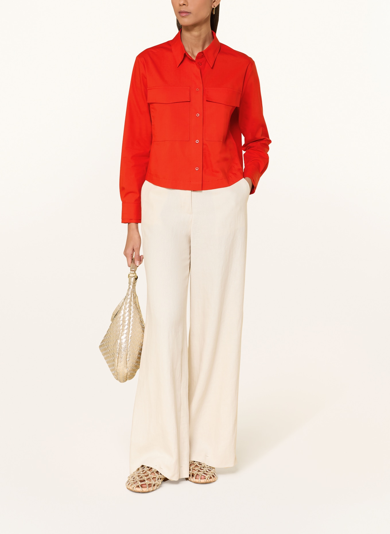 MORE & MORE Hemdbluse: ROT