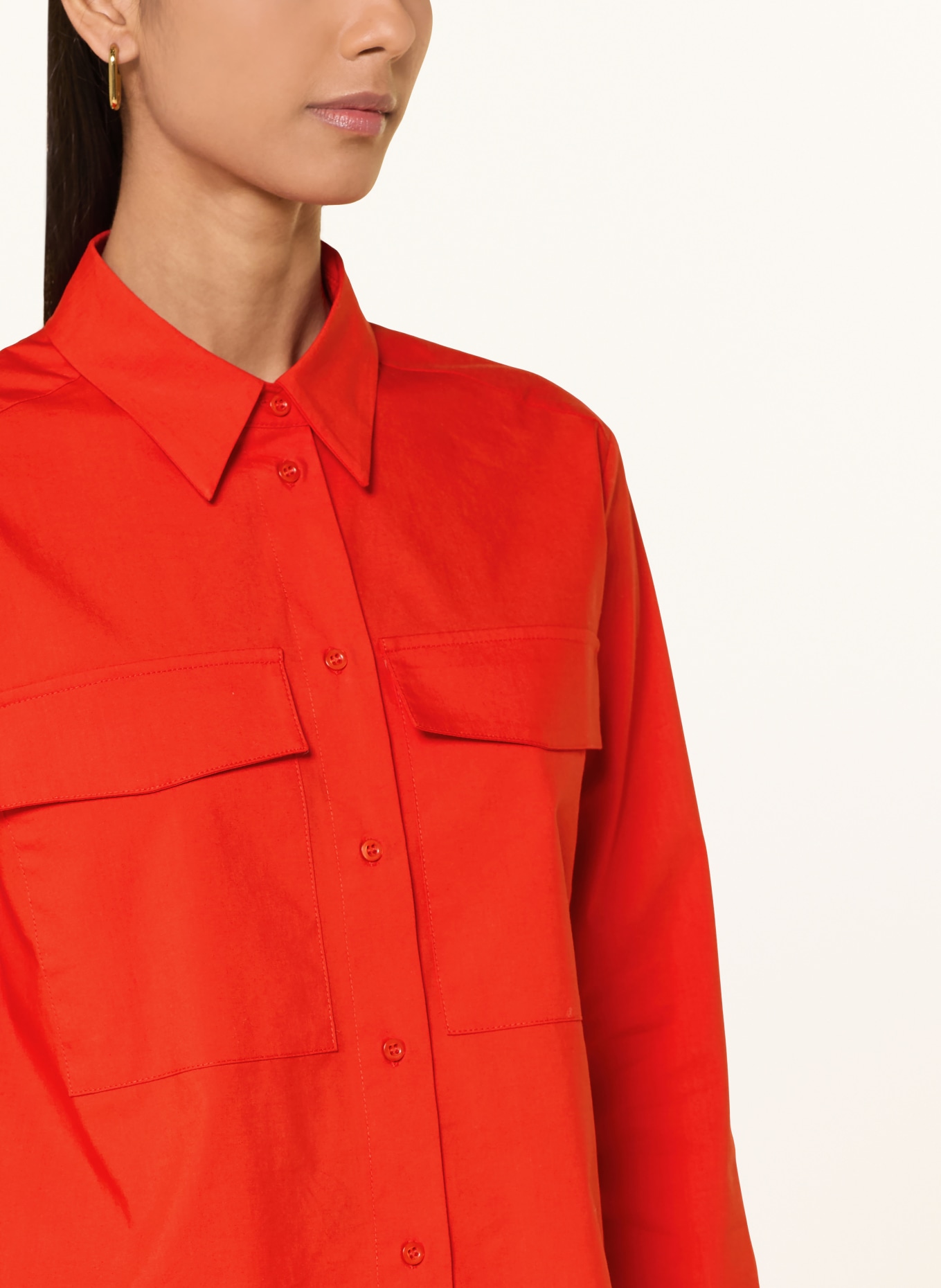 MORE & MORE Hemdbluse: ROT