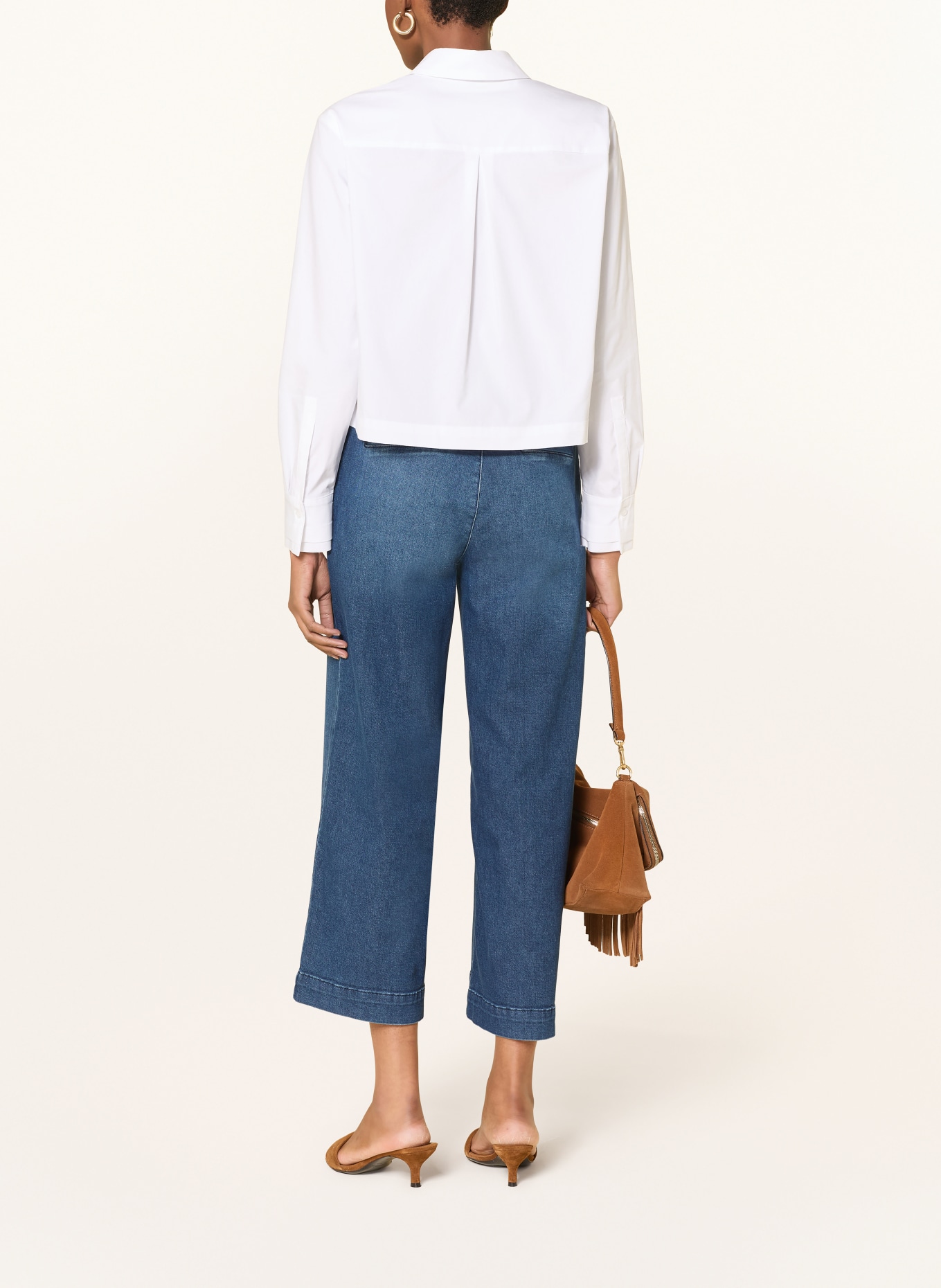 MORE & MORE Džínové kalhoty: MODRÁ