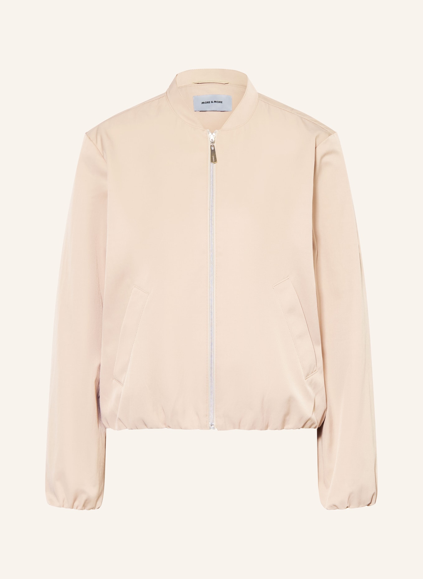 MORE & MORE blouson: BEIGE