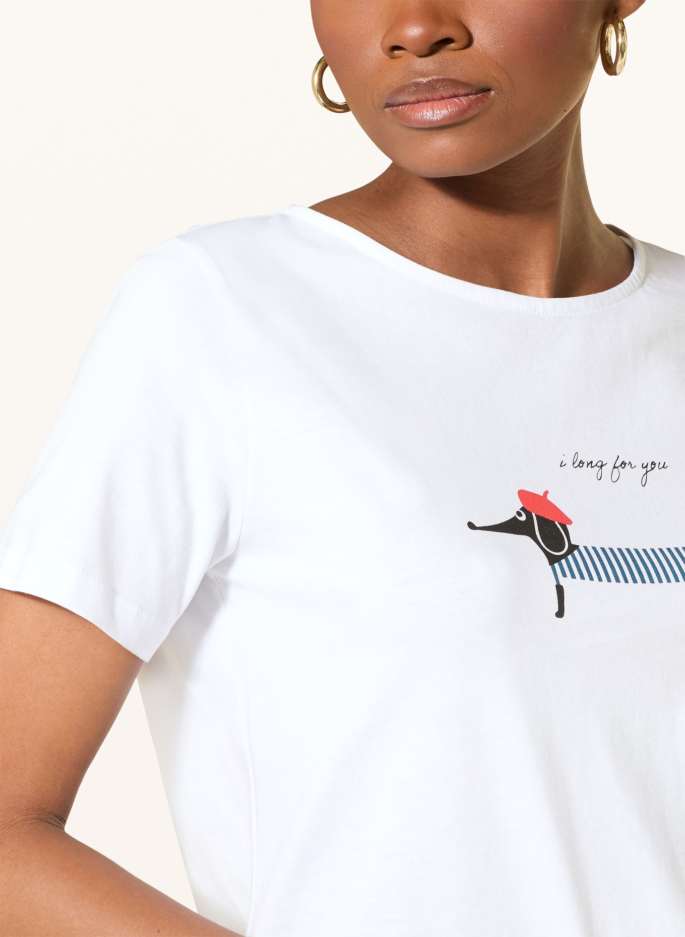 MORE & MORE T-Shirt: CREME