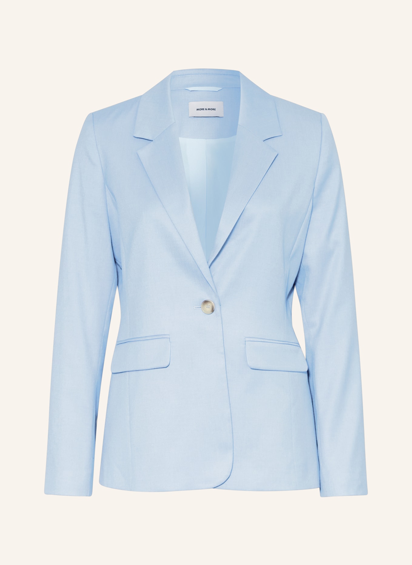 MORE & MORE Blazer: HELLBLAU