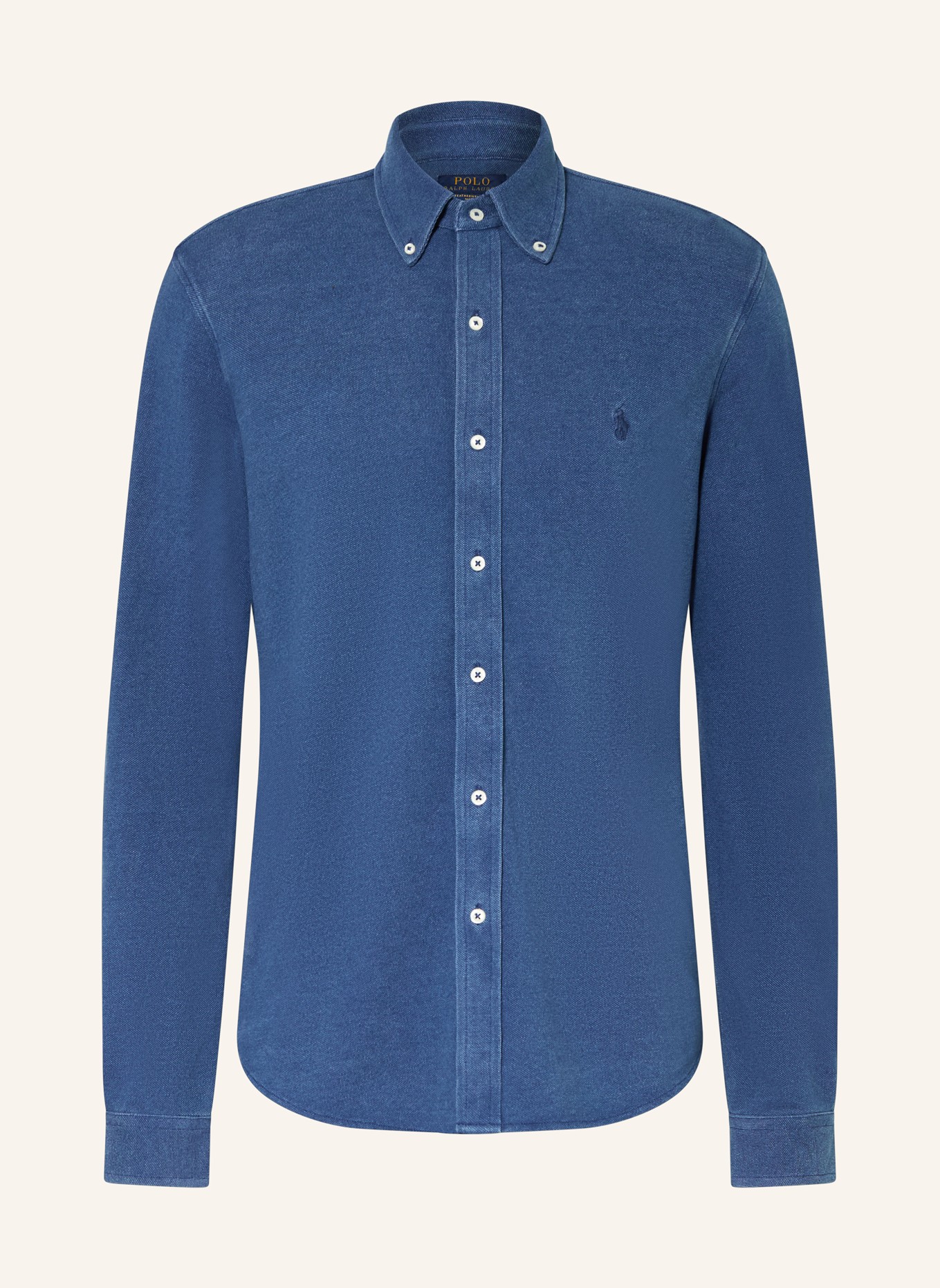 POLO RALPH LAUREN Hemd Regular Fit: DUNKELBLAU