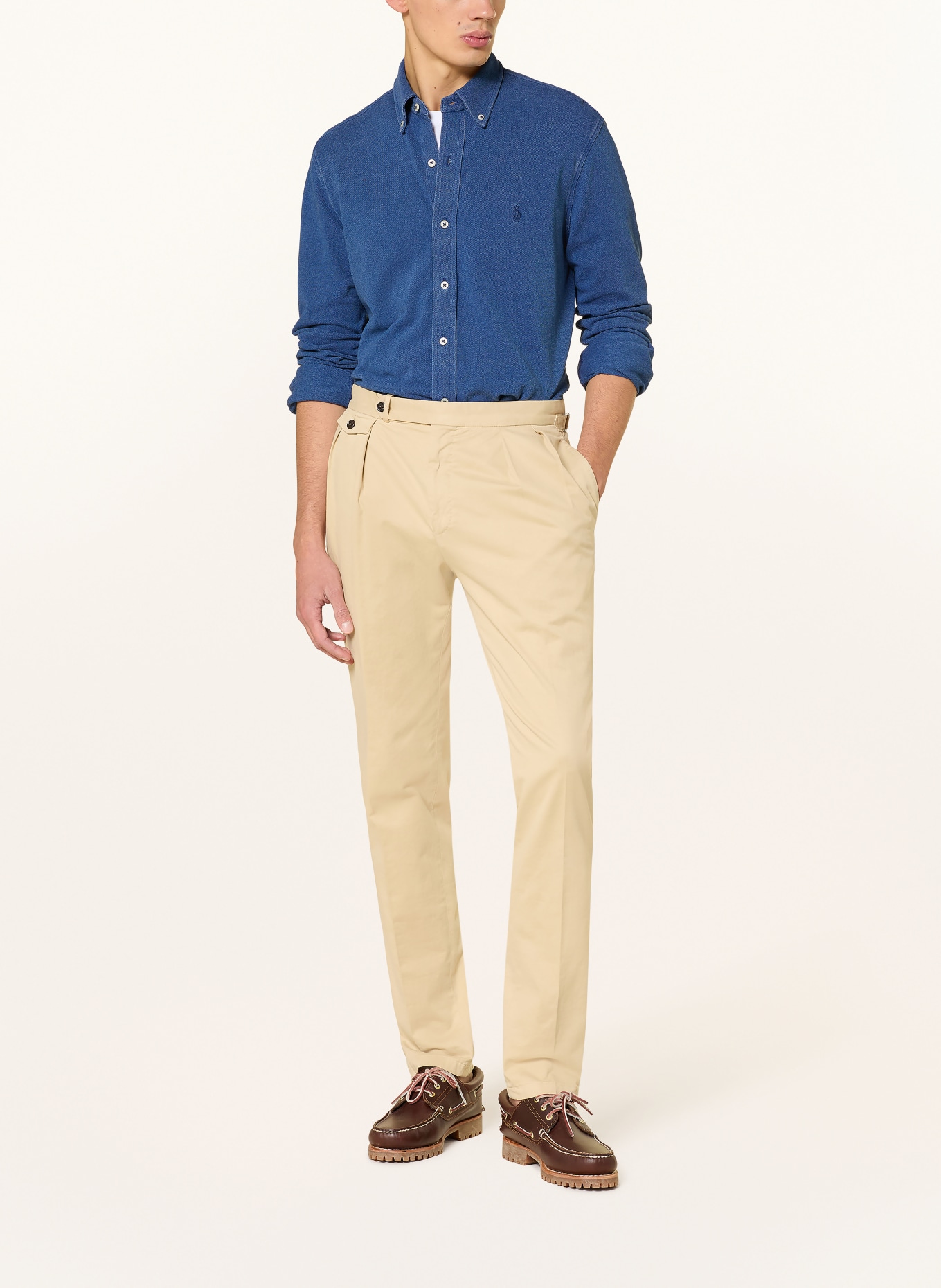 POLO RALPH LAUREN Hemd Regular Fit: DUNKELBLAU