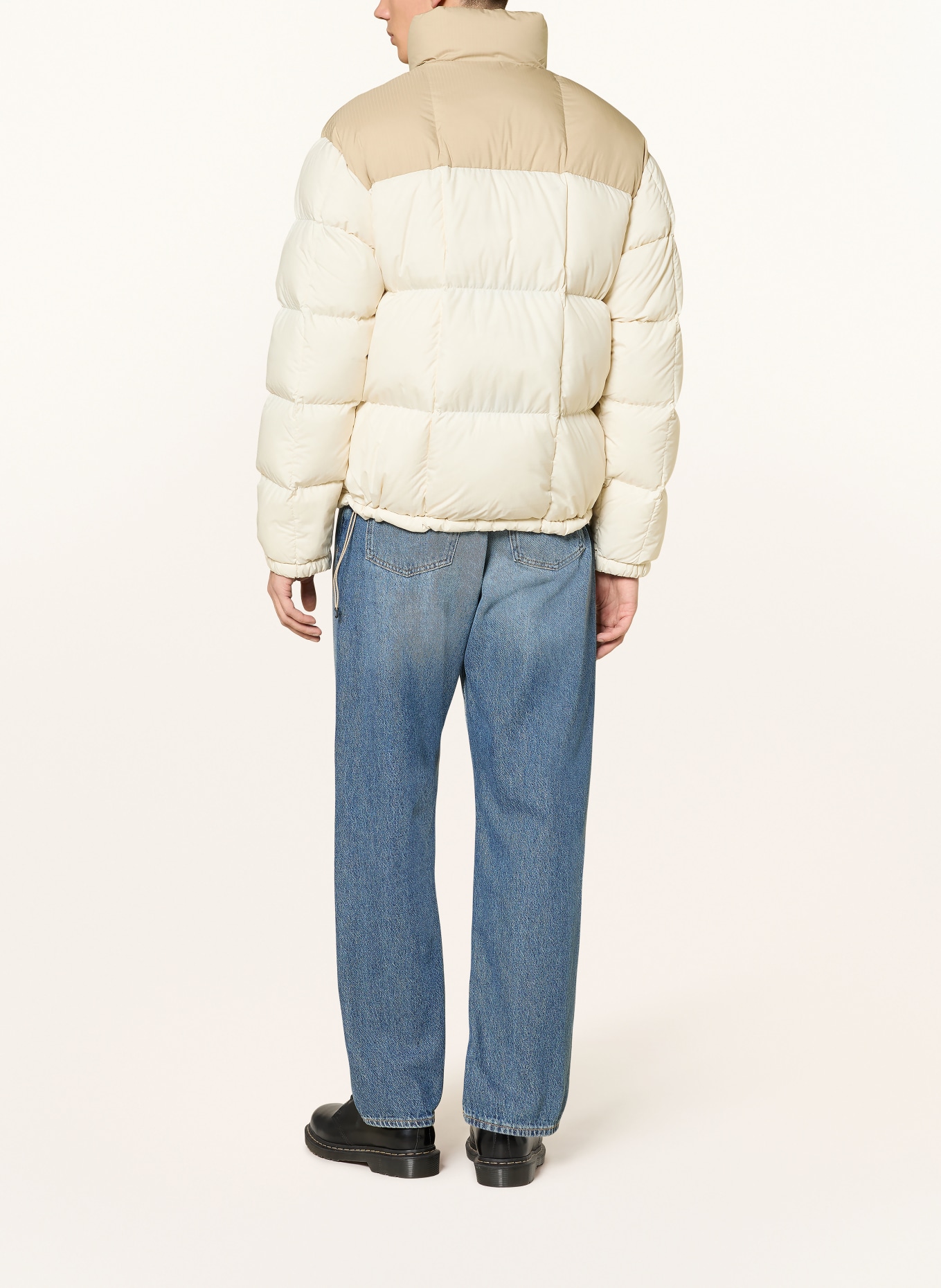 POLO RALPH LAUREN down jacket: ECRU / BEIGE