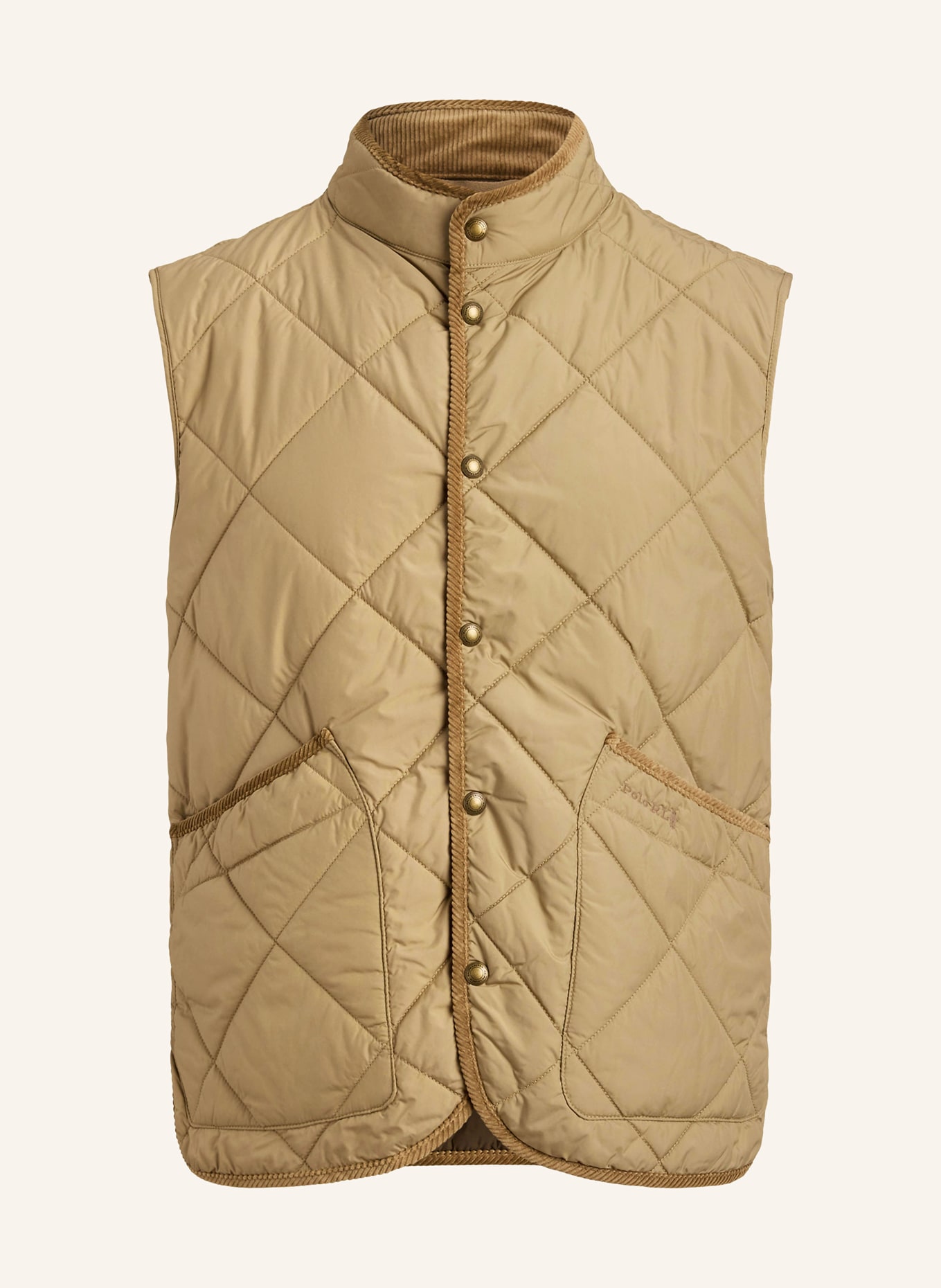 POLO RALPH LAUREN gilet matelassé: BEIGE