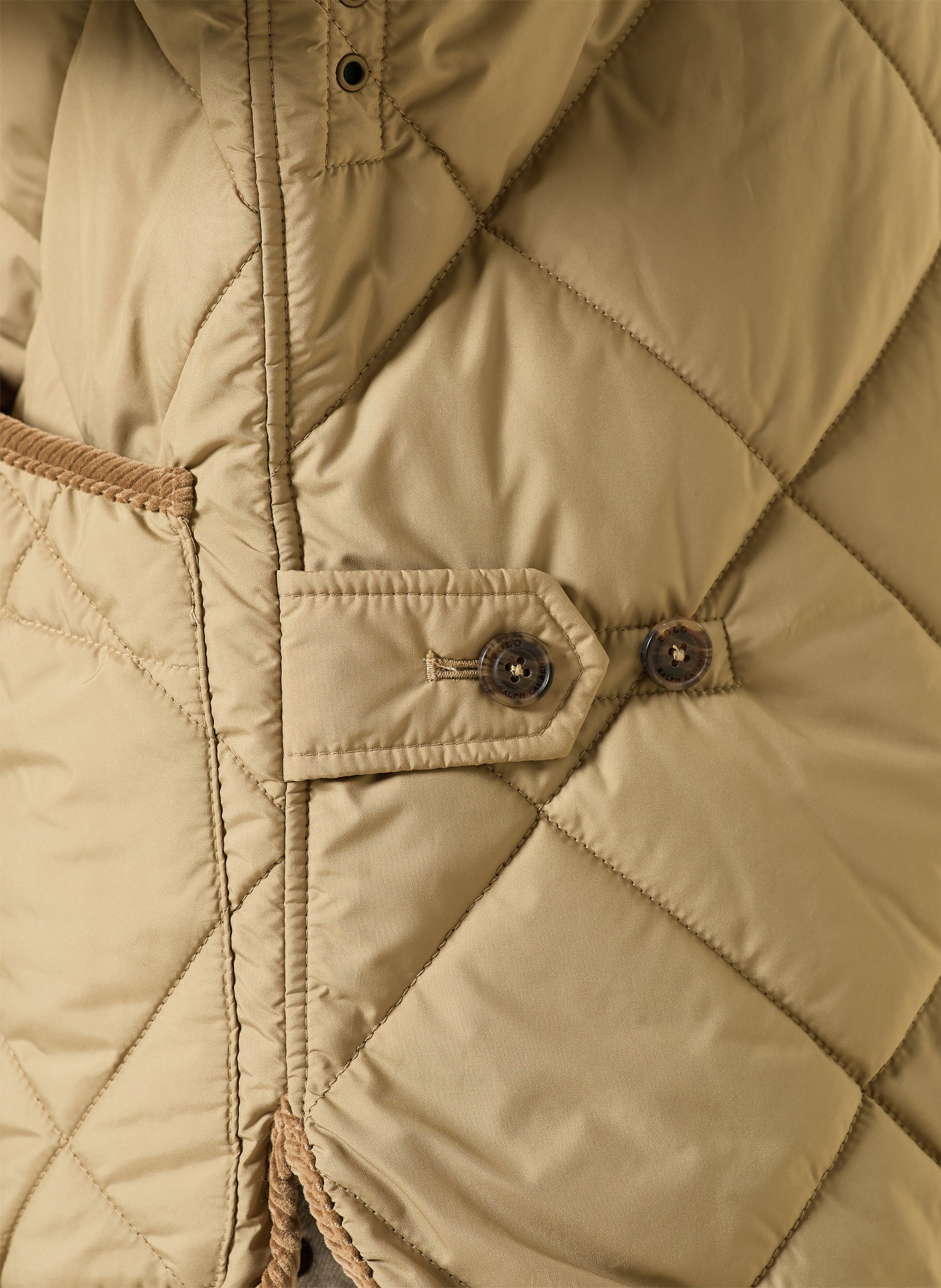 POLO RALPH LAUREN gilet matelassé: BEIGE