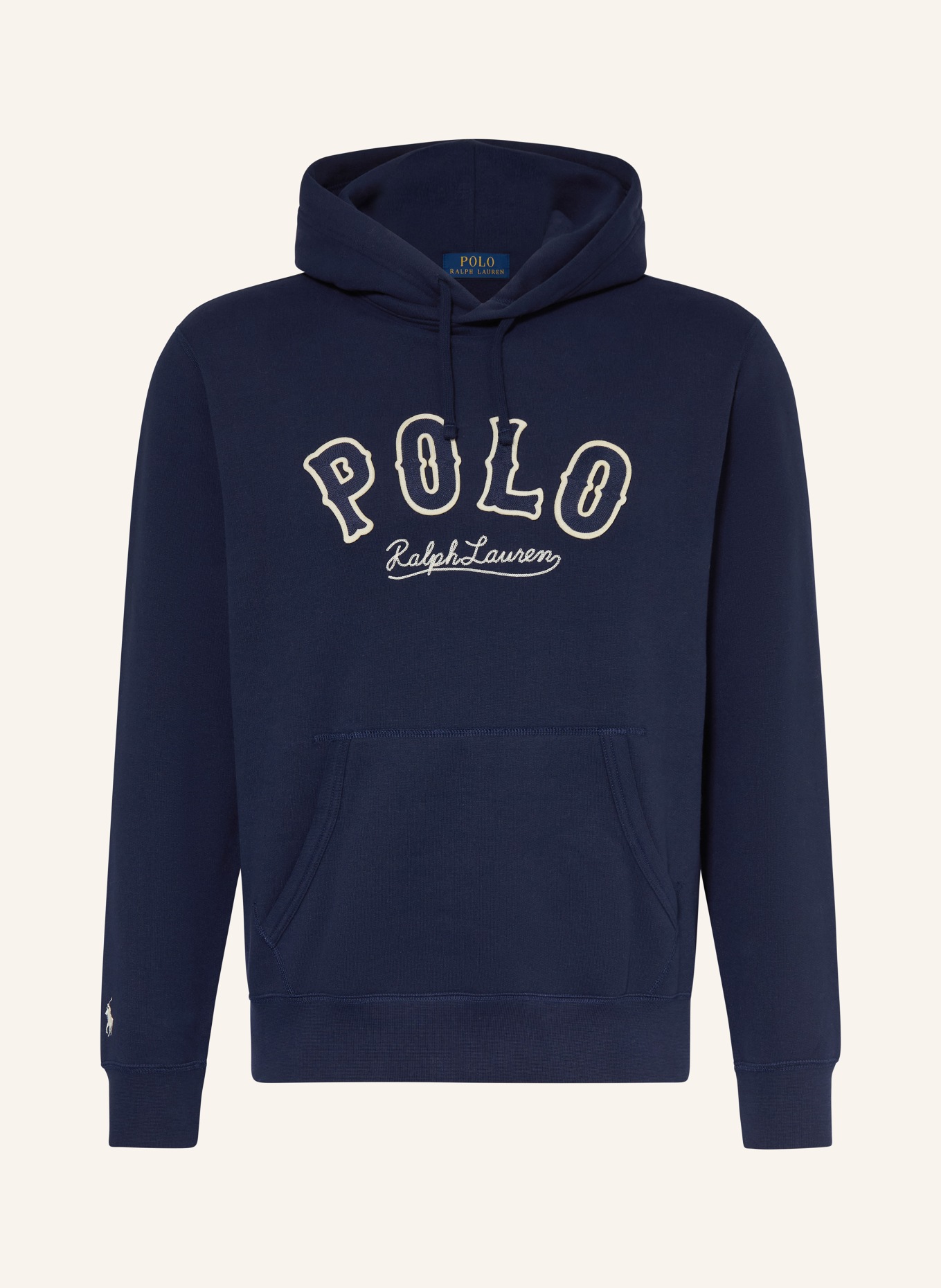 POLO RALPH LAUREN sweat à capuche: BLEU FONCÉ