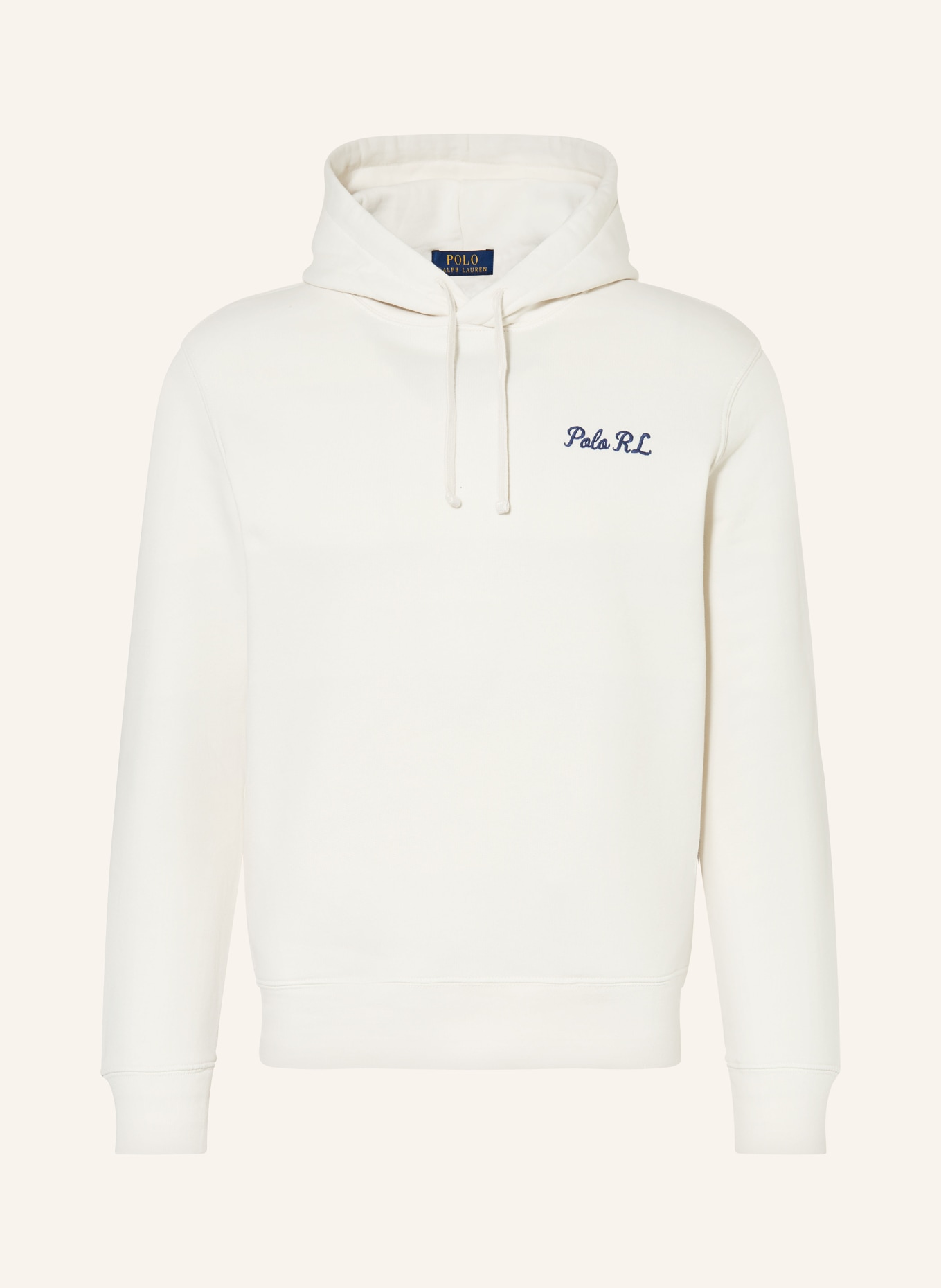 POLO RALPH LAUREN Hoodie: ECRU / BEIGE / DUNKELGELB