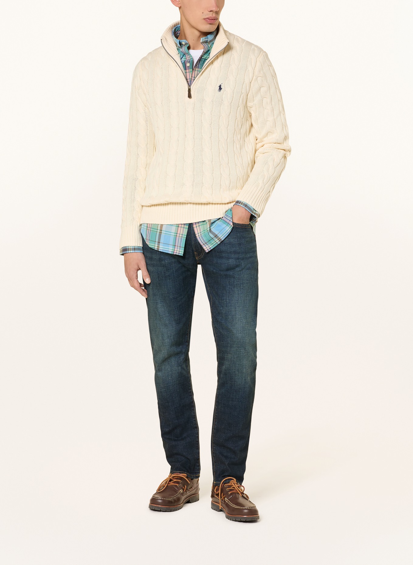 POLO RALPH LAUREN Troyer: ECRU