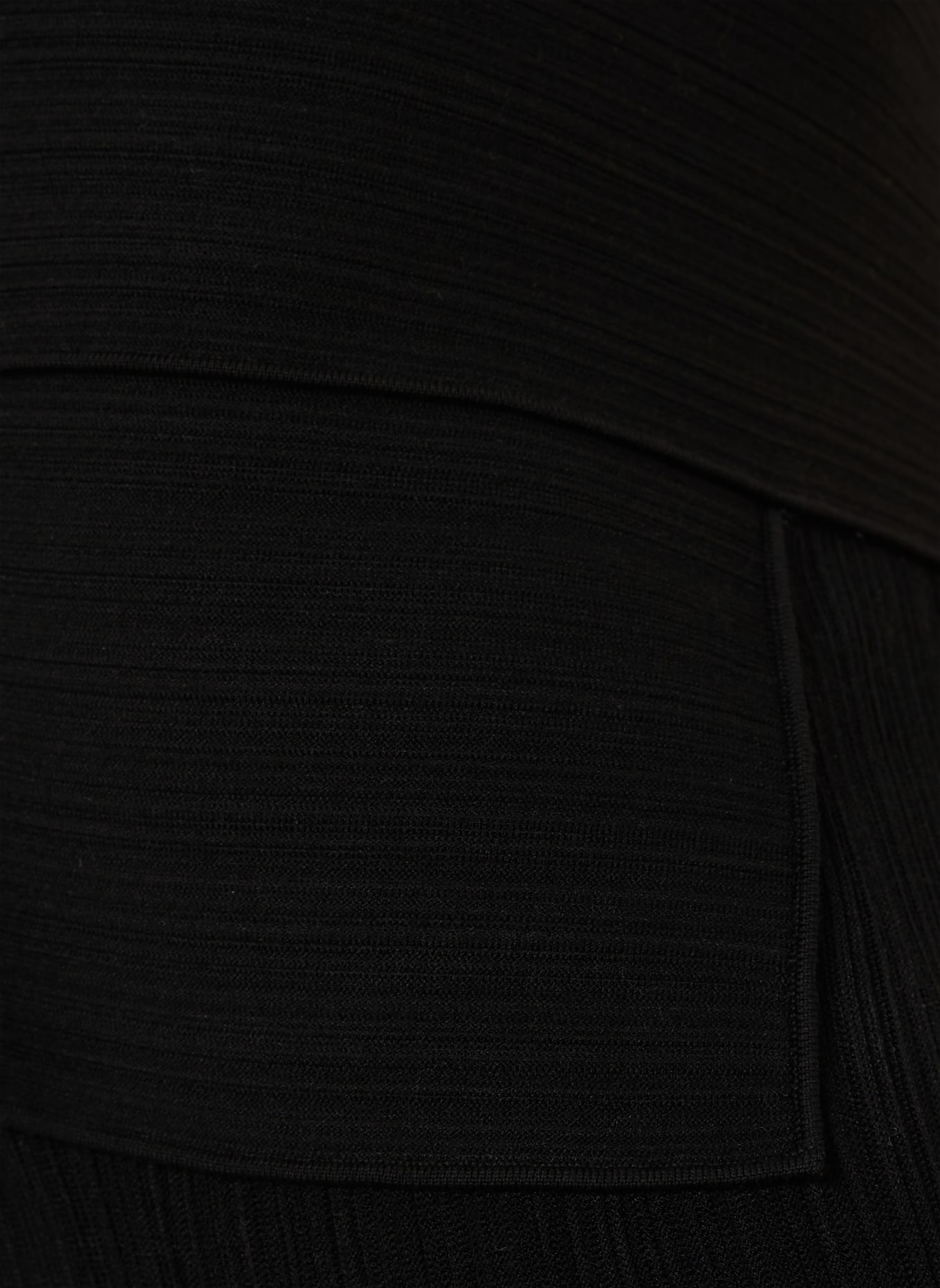 Proenza Schouler Jerseyové šaty FEDERICA: ČERNÁ