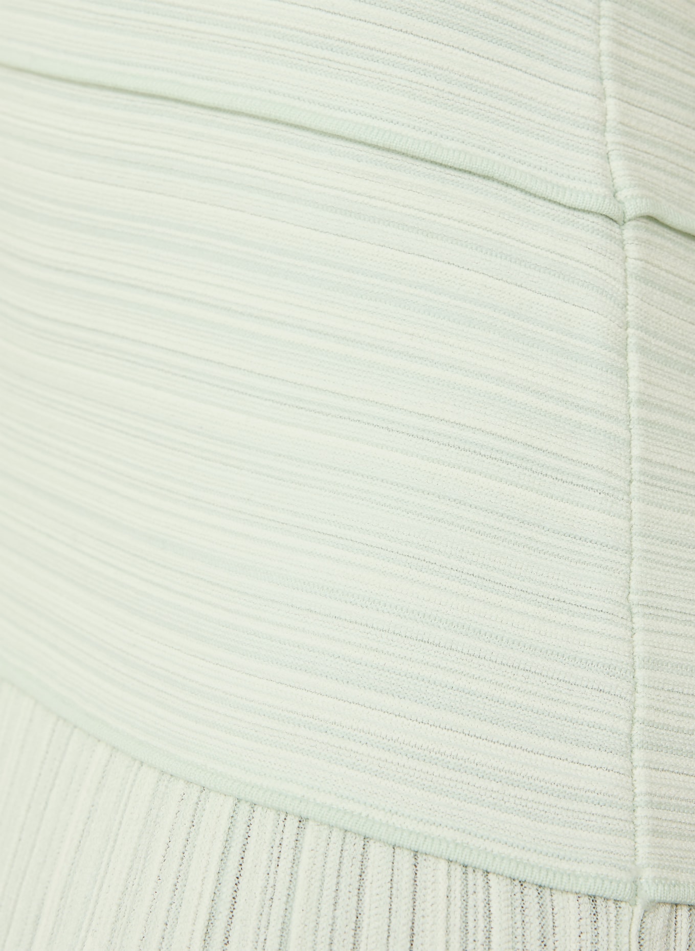 Proenza Schouler FEDERICA jersey dress: MINT / WHITE