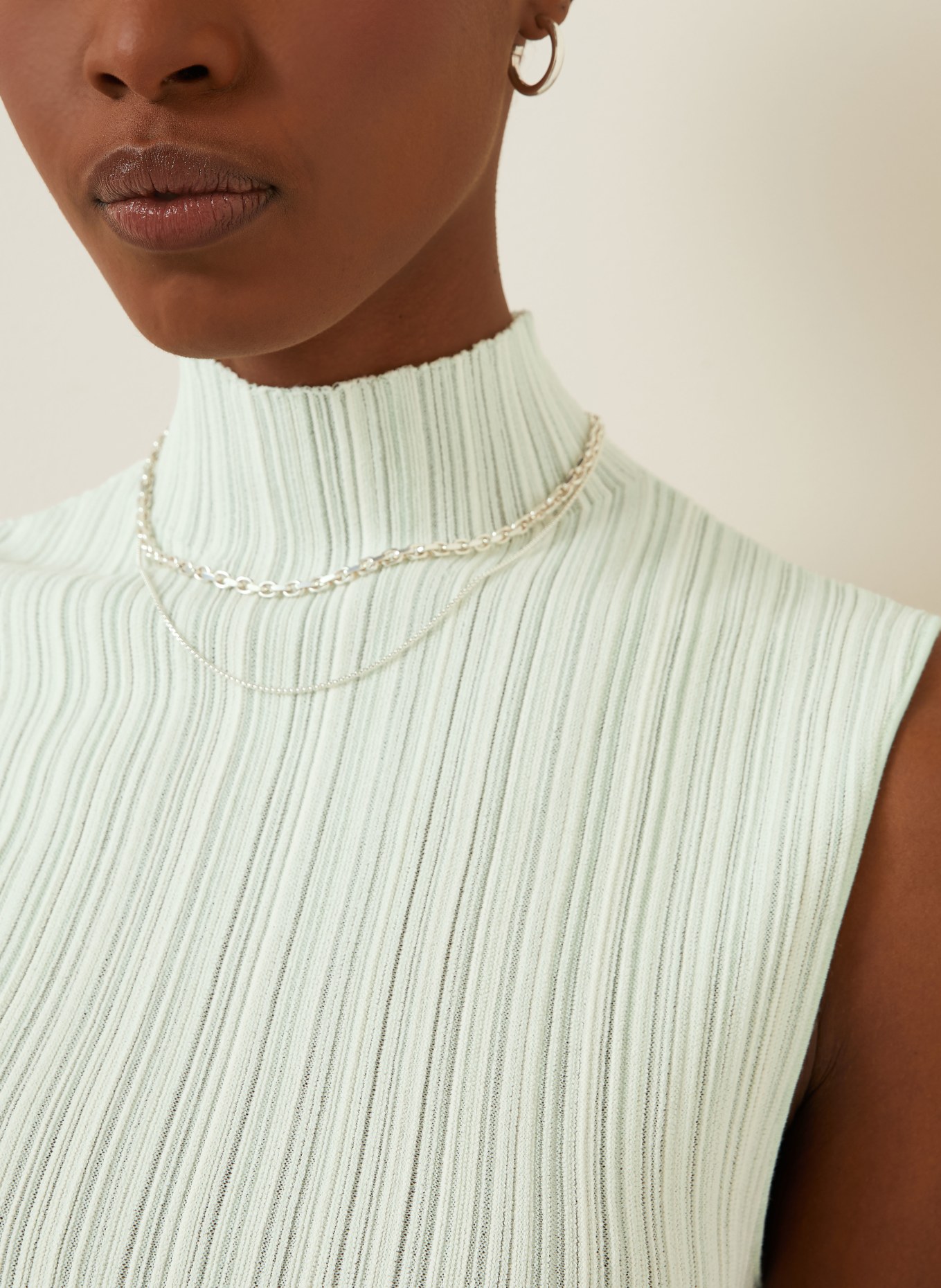 Proenza Schouler Haut FEDERICA: MENTHE / CRÈME