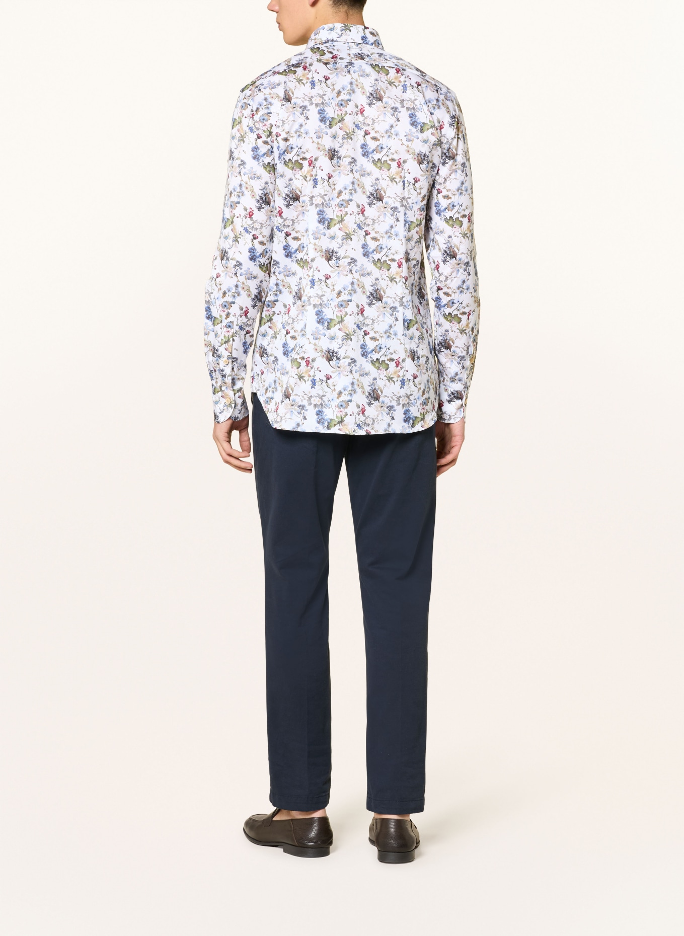 OLYMP SIGNATURE Hemd Signature tailored fit: WEISS / GRÜN / BLAU