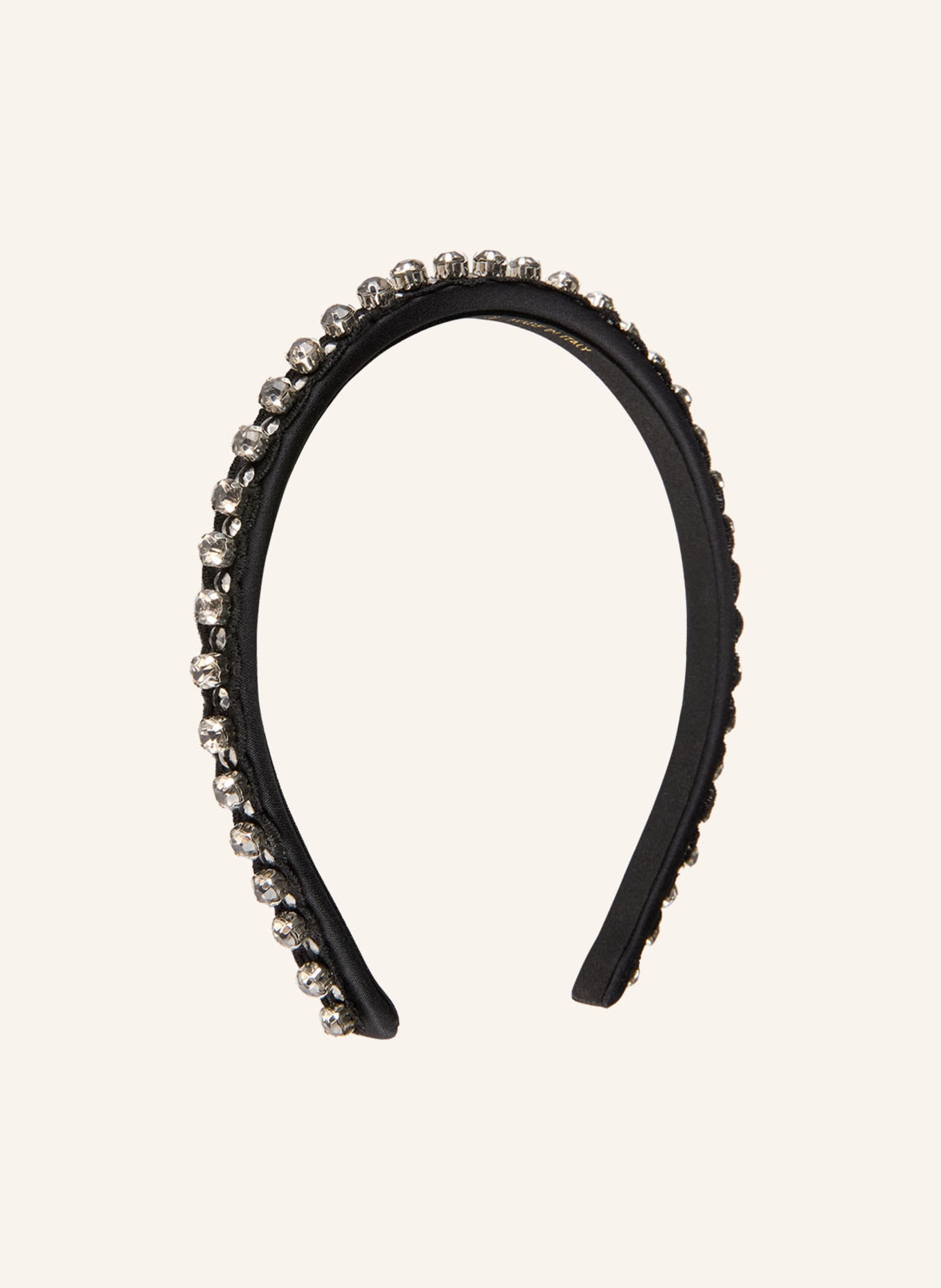 ETRO Haarreif mit Schmucksteinen: SCHWARZ