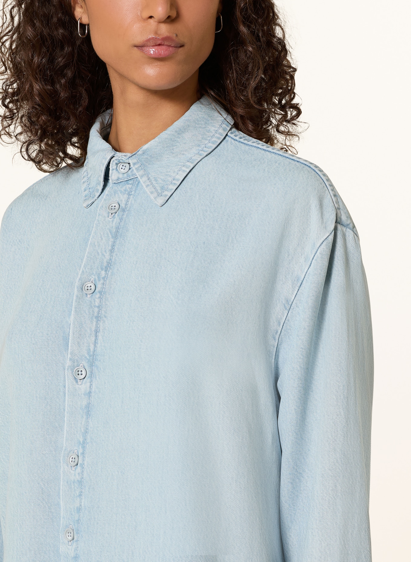 MAC džínová košile: TMAVĚ MODRÁ