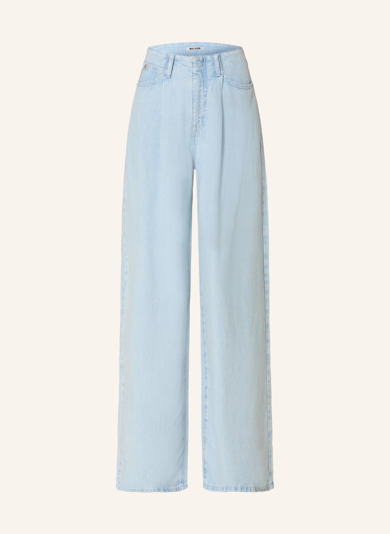 MAC Džíny s širokými nohavicemi NAILA: D422 essential blue wash