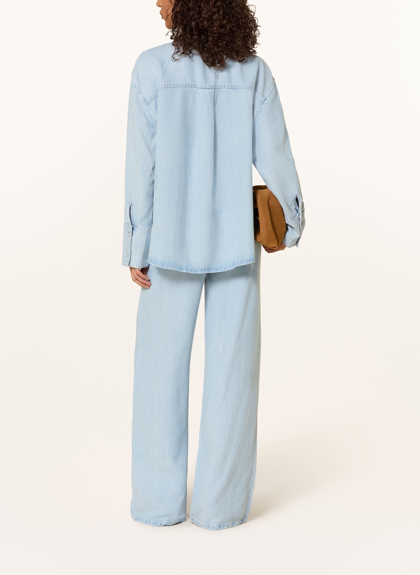 MAC Džíny s širokými nohavicemi NAILA: D422 essential blue wash