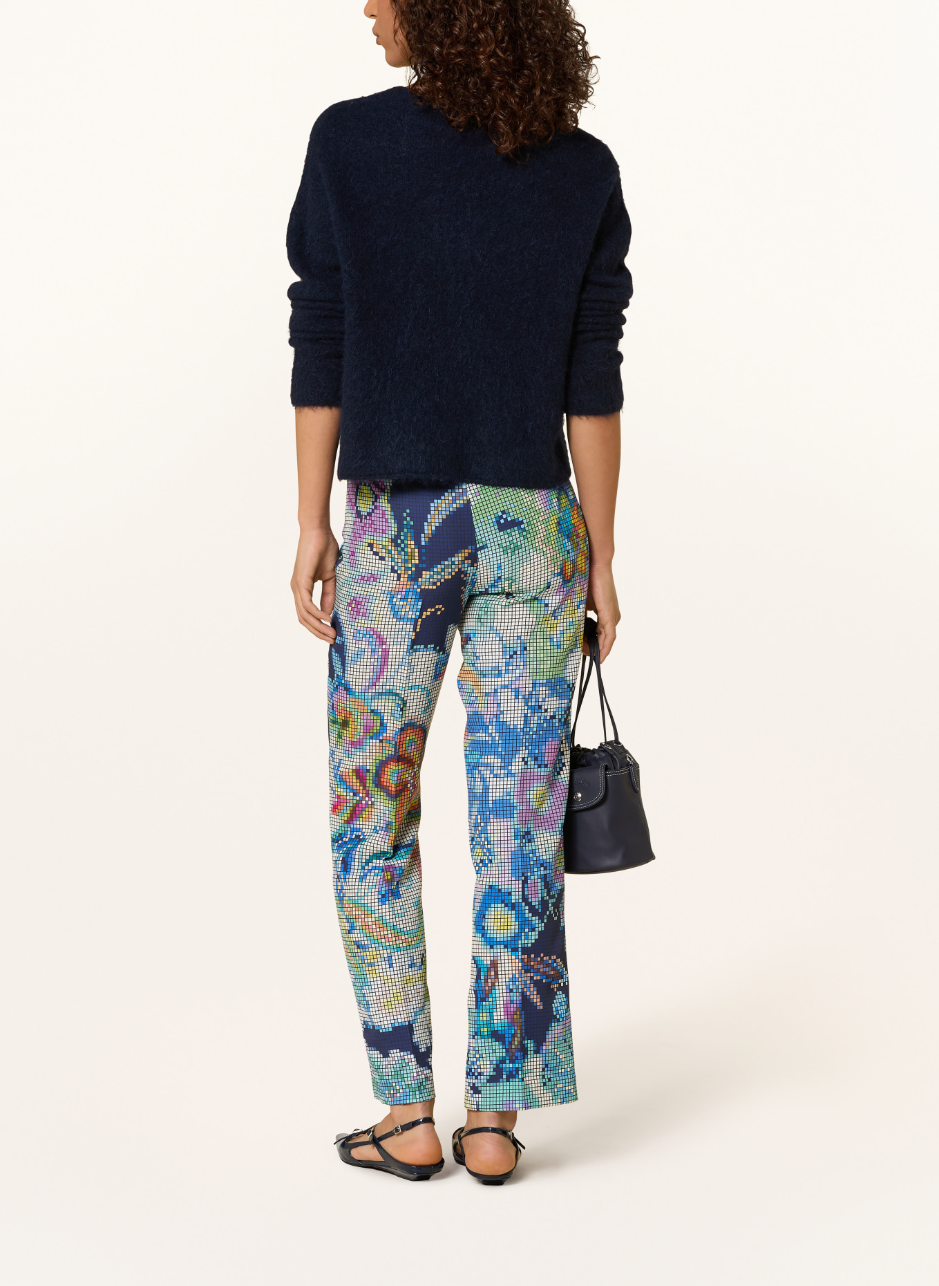 MAC Pantalon AIDA: CRÈME / JAUNE / VERT