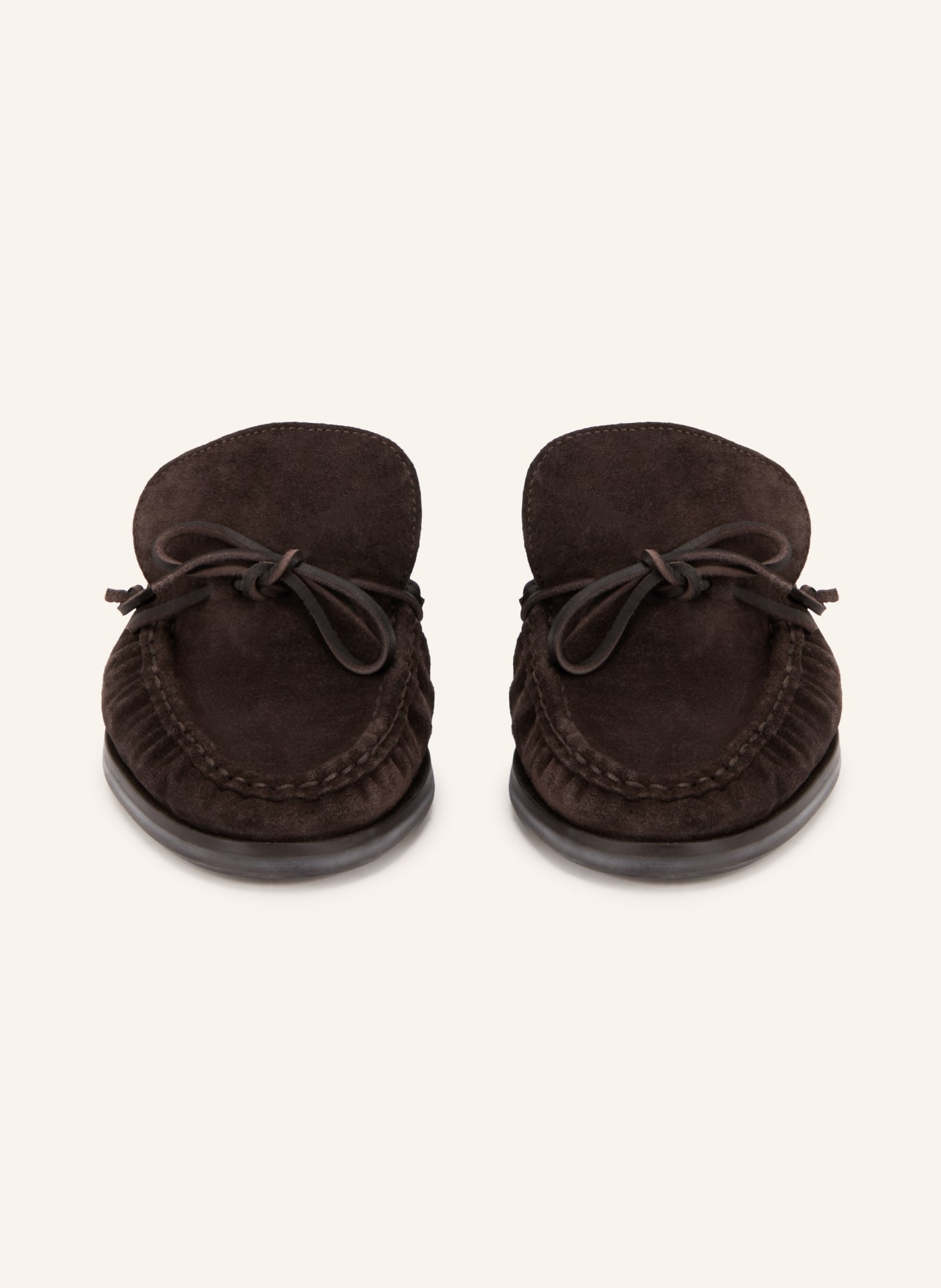 billi bi Mules: MARRON FONCÉ