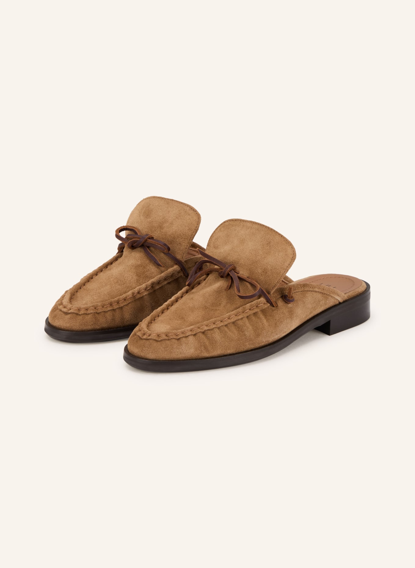 billi bi Mules: CHAMEAU / MARRON FONCÉ