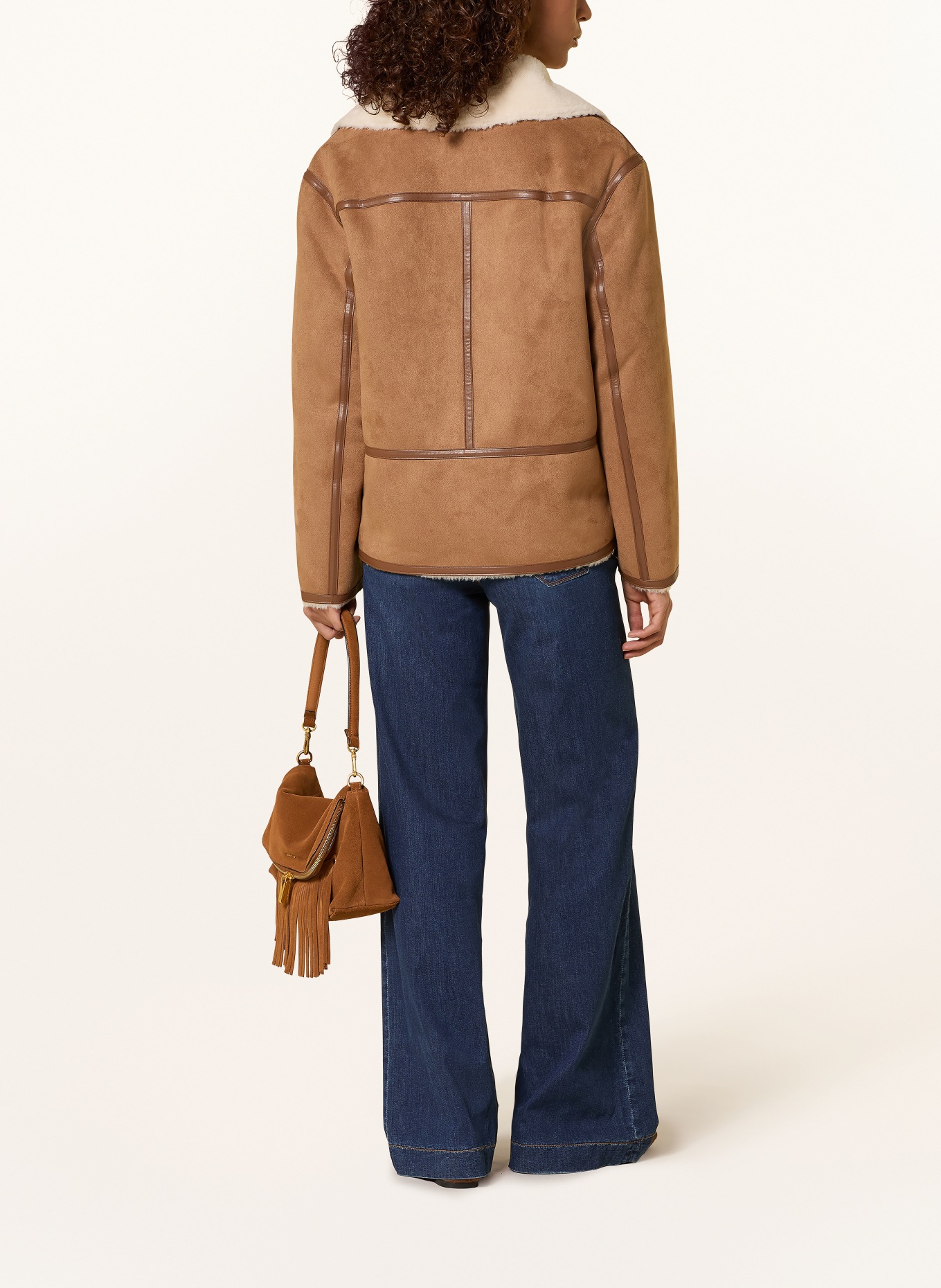 MAC Wide Leg Jeans RICH PALAZZO: D866 night blue netwash