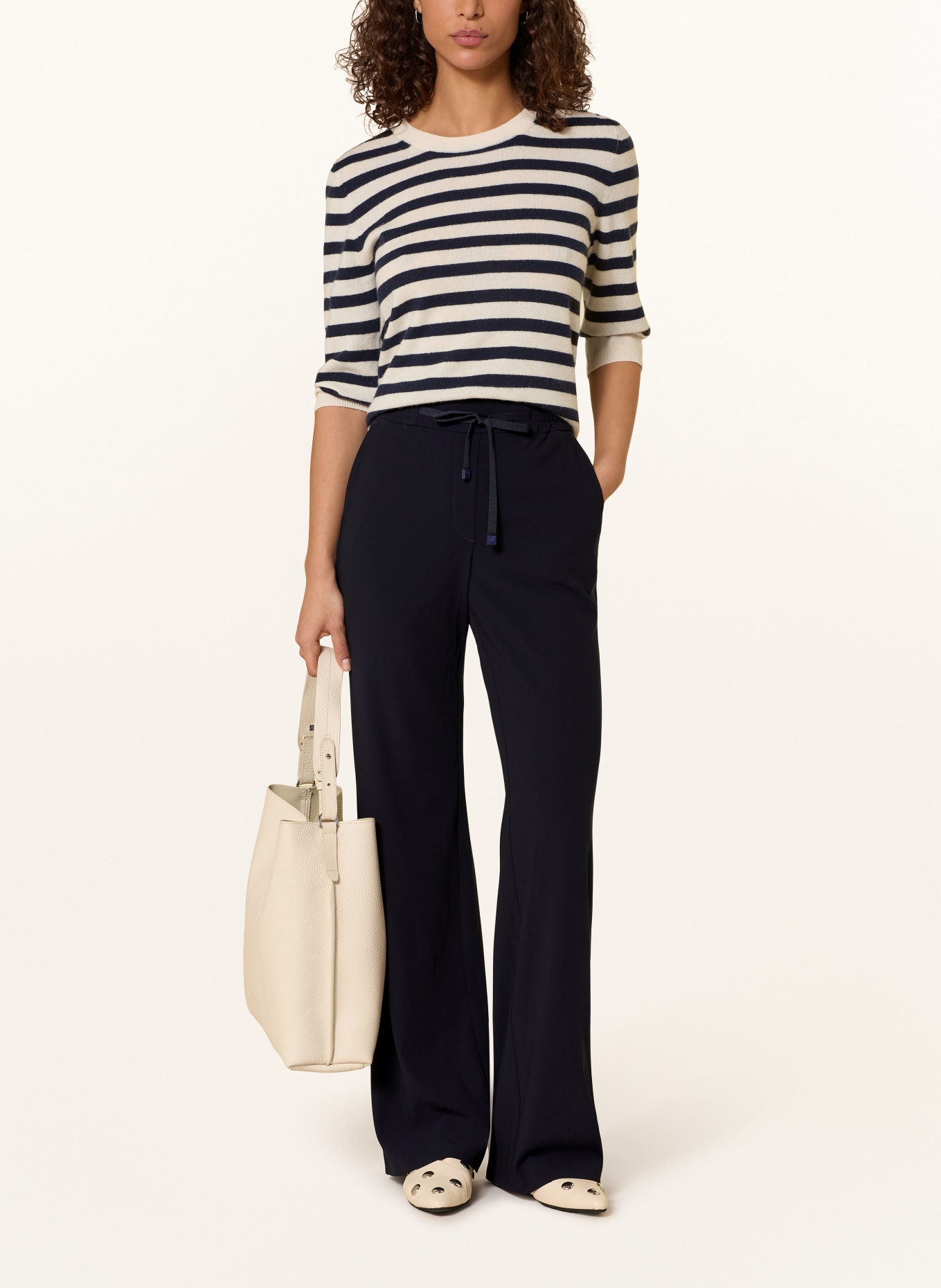 MAC Sweatpants CHRISTY: DUNKELBLAU